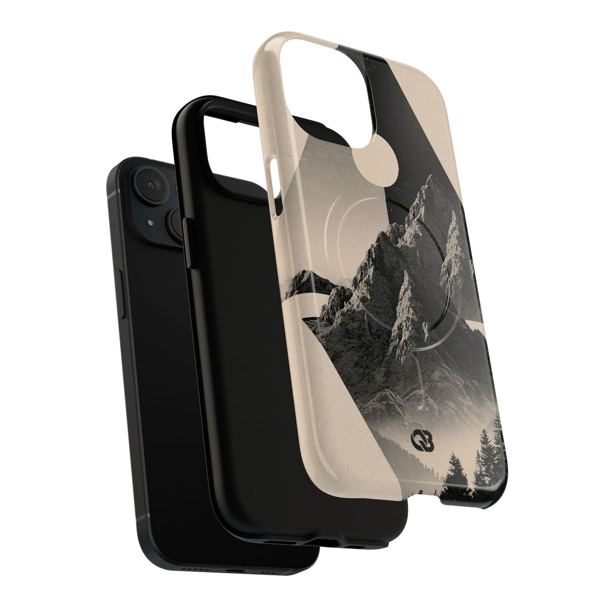 Summit Solstice · Tough 2.0 Magnetic Phone Case for iPhone · Beige