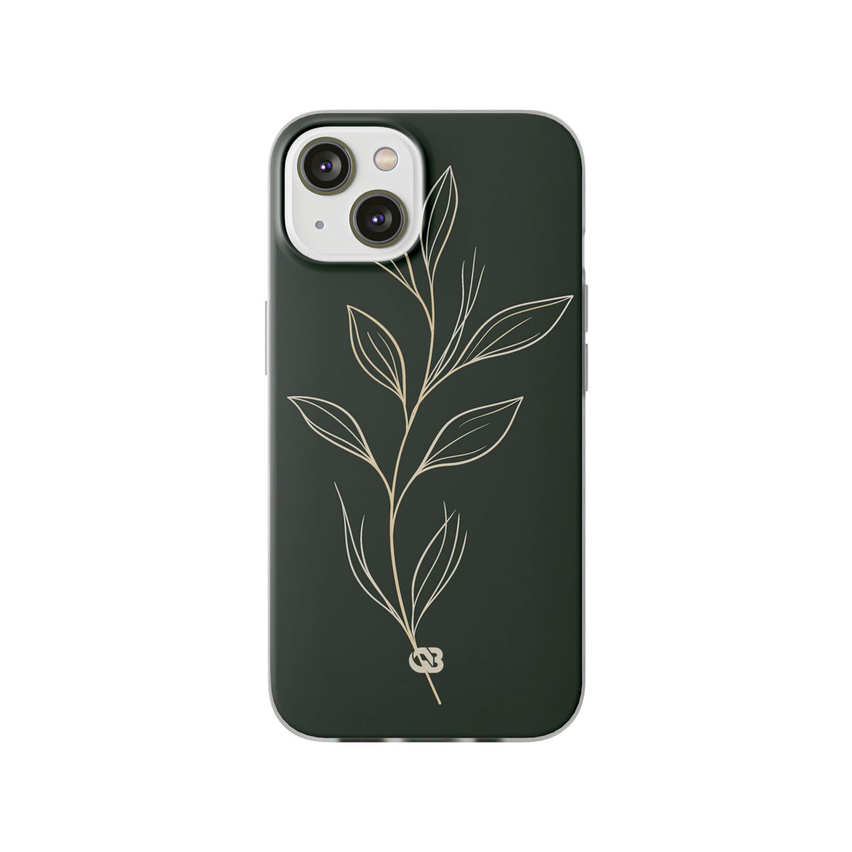 Minimal Botanical Stem · Lite Phone Case for iPhone · Green