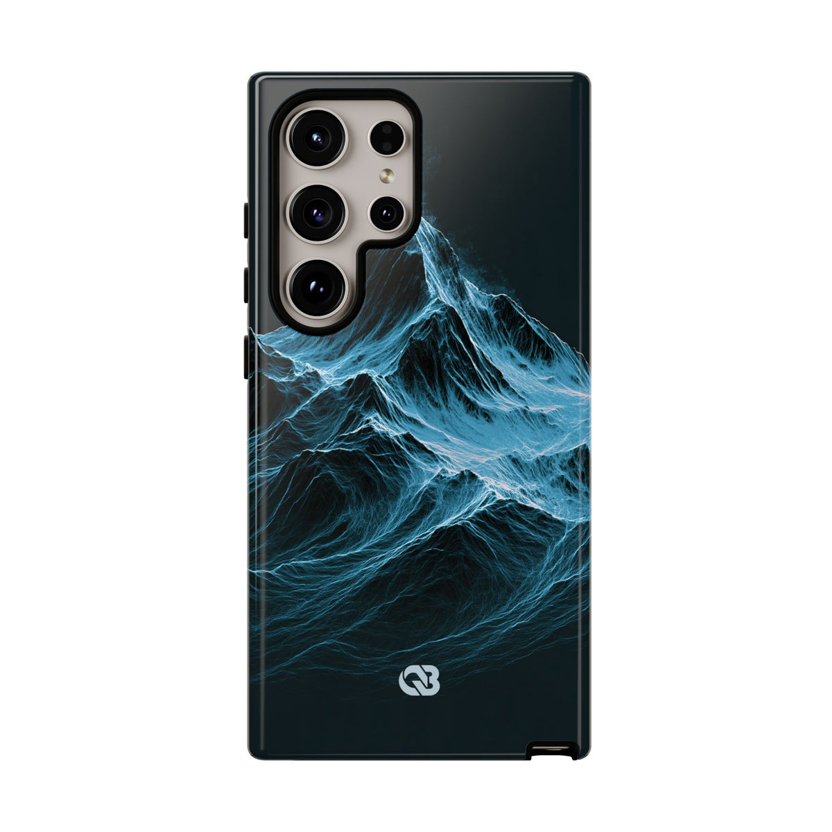 Nordic Frost Peak · Tough Phone Case for Samsung · Blue