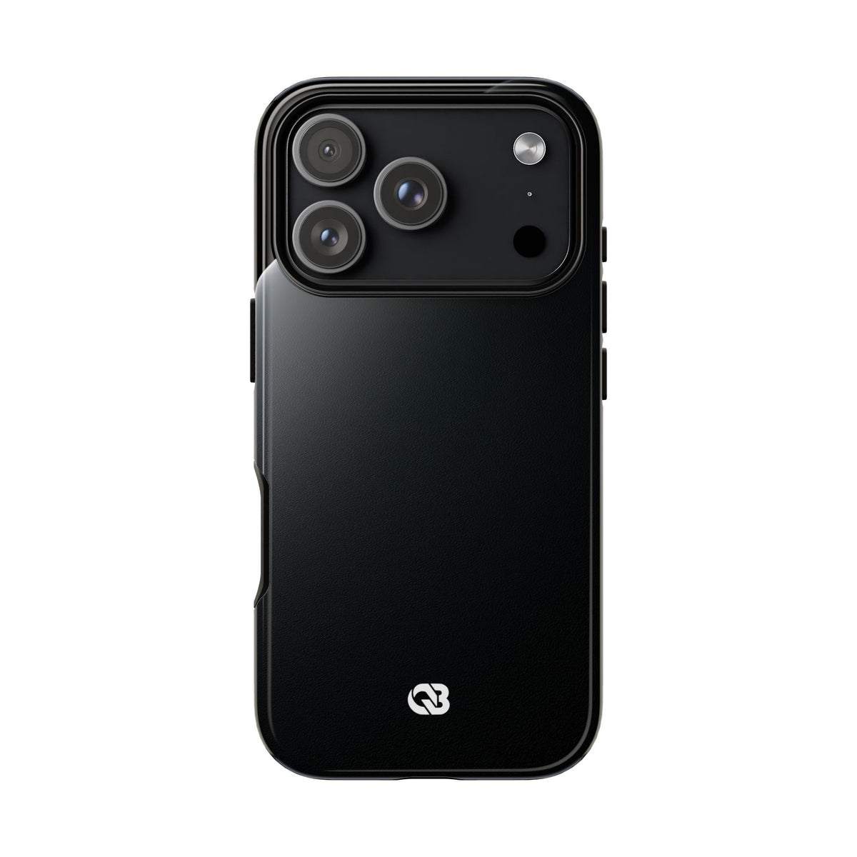 Black Tough Phone Case for iPhone - Obsidian Lunar Arch