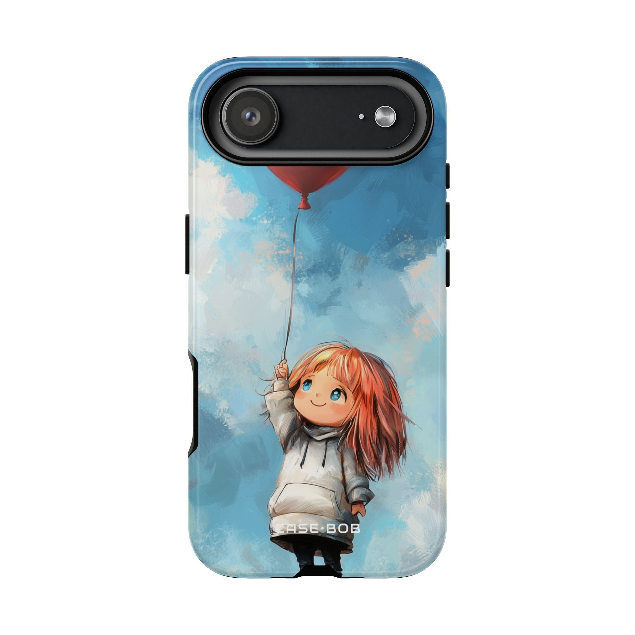 Heart Balloon Whimsy iPhone 17 Air Case - Tough - CASE•BOB
