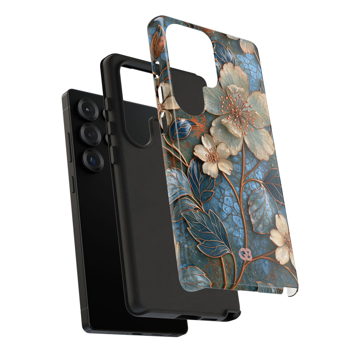 Gilded Blossom Reverie · Tough Phone Case for Samsung · Teal