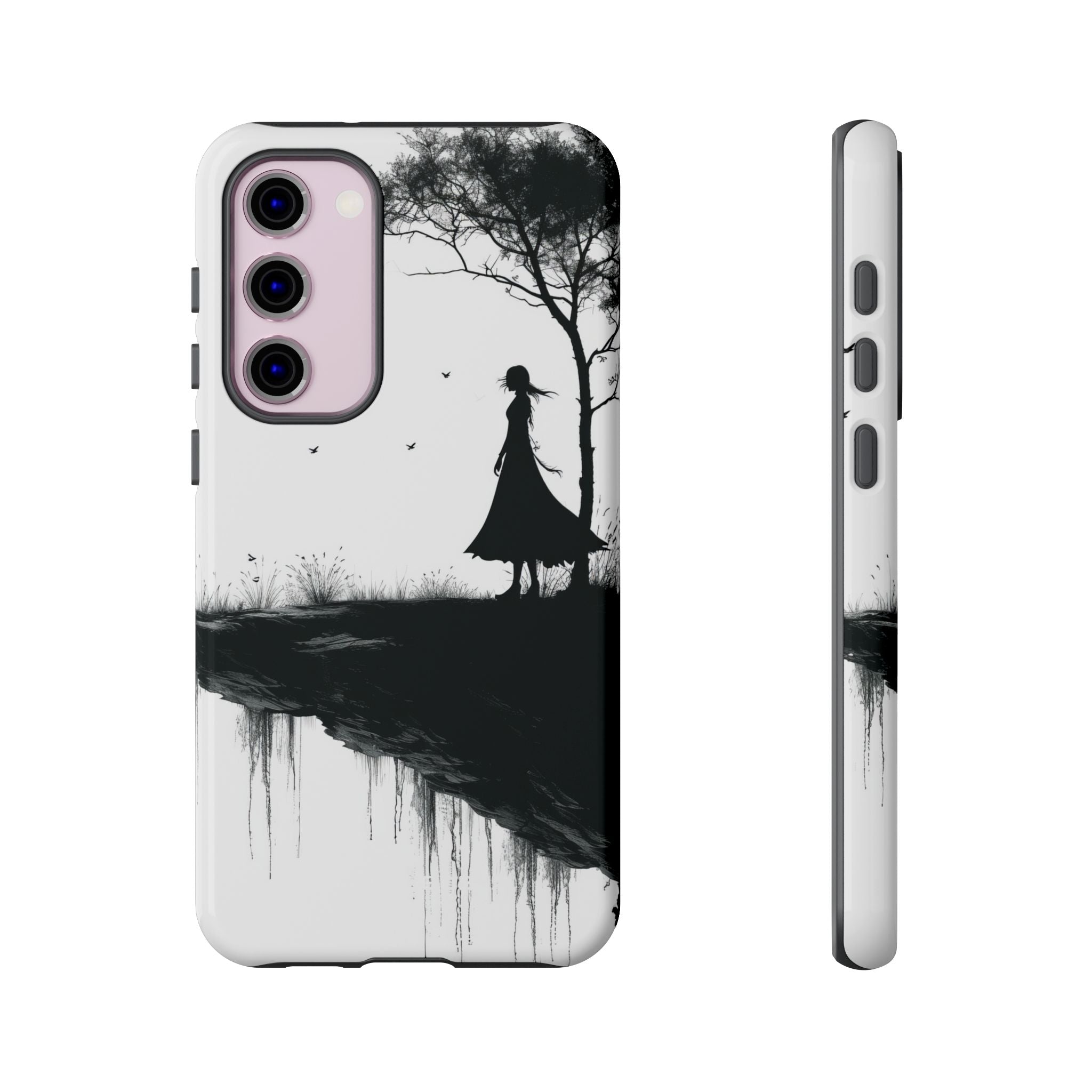 Cliffside Silhouette Samsung S23 Plus Case - Tough