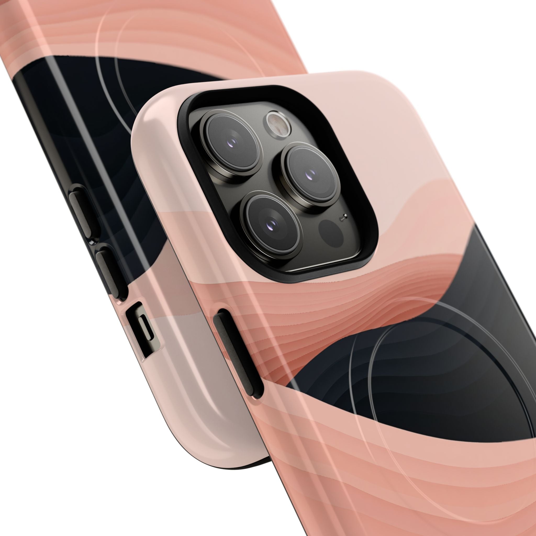 Pink Tough 2.0 Magsafe Phone Case for iPhone - Dune Shadow Layers