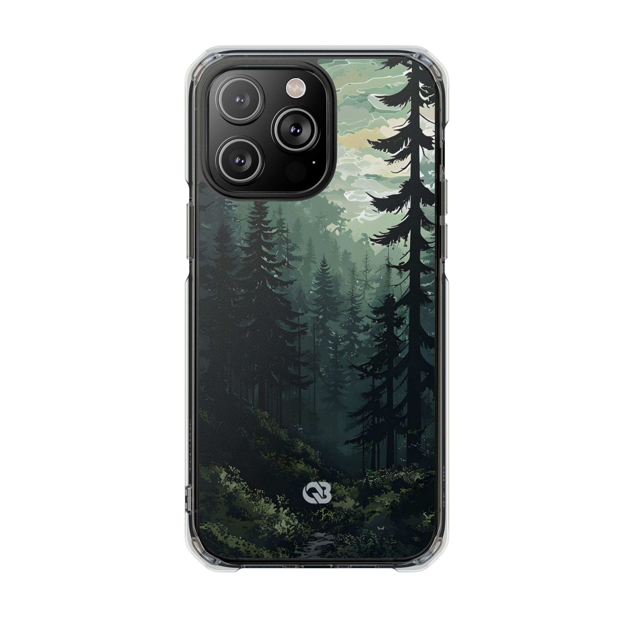 Misty Pine Shadow · Impact Phone Case for iPhone · Magsafe