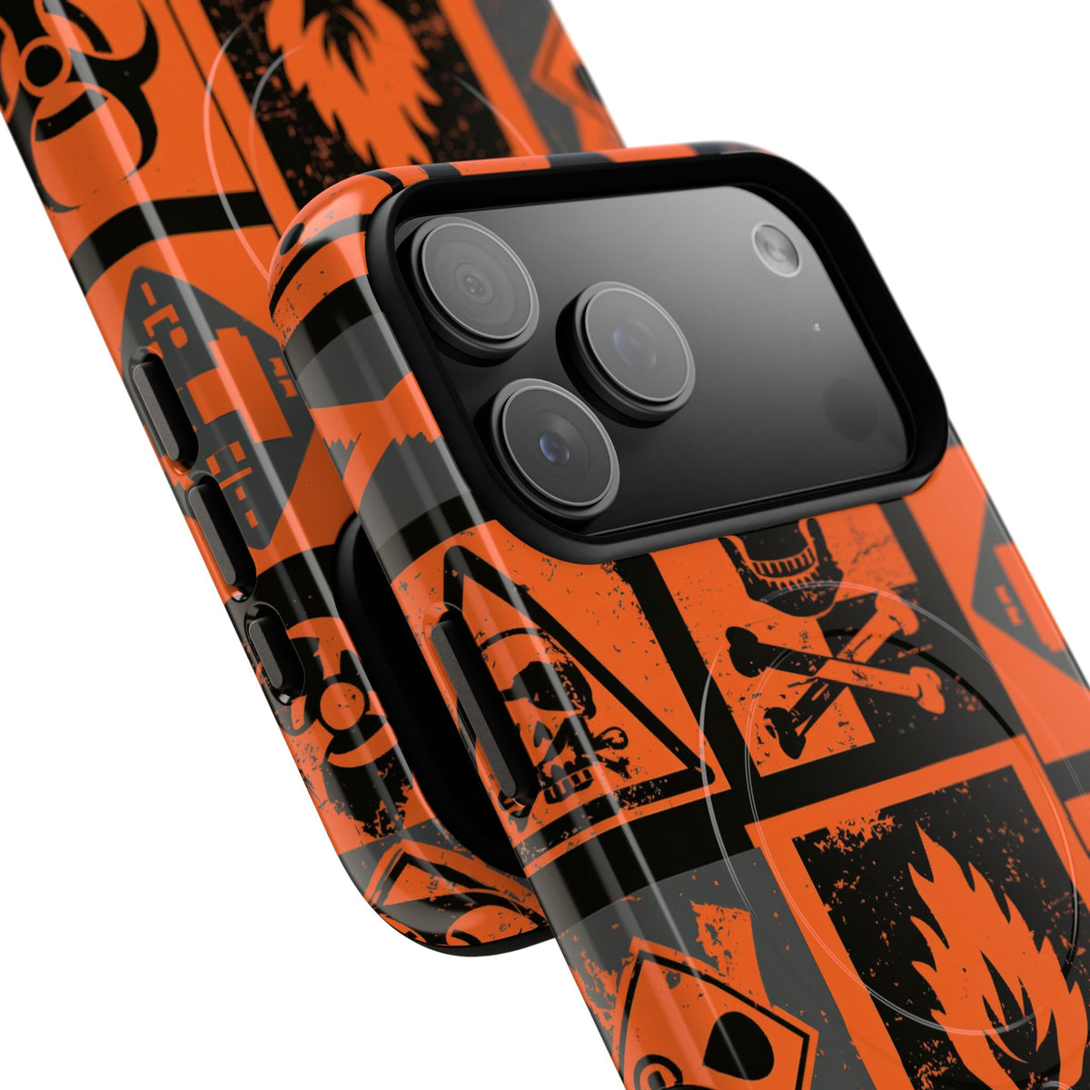 Urban Hazard · Tough 2.0 Magnetic Phone Case for iPhone · Orange