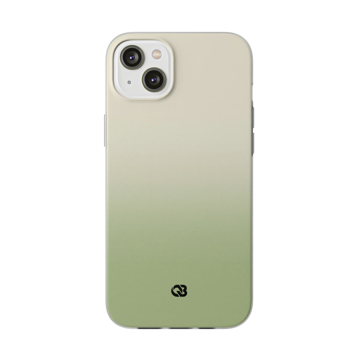 Green Lite Phone Case for iPhone - Bone Sage Fade