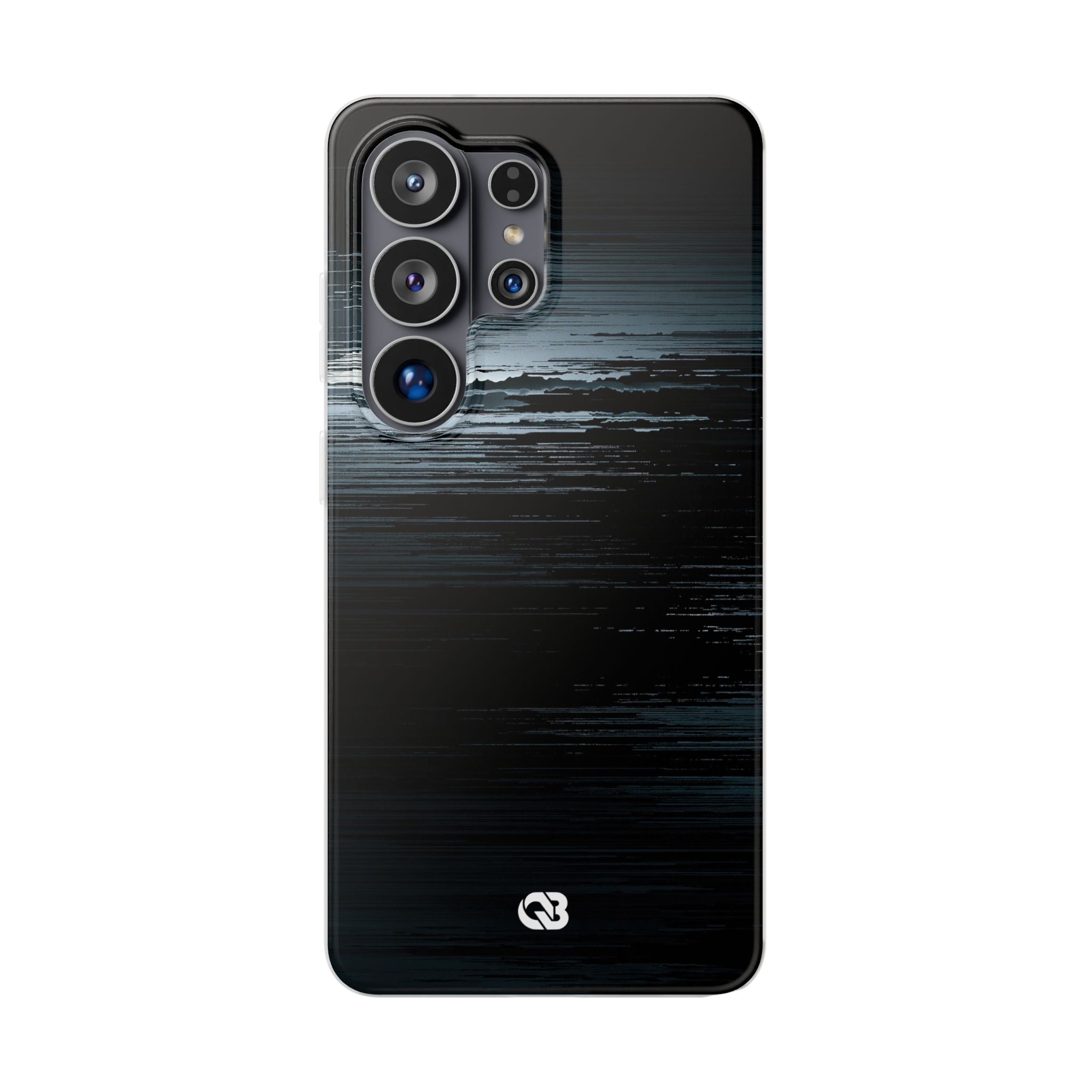 Black Lite Phone Case for Samsung - Frozen Signal Glitch