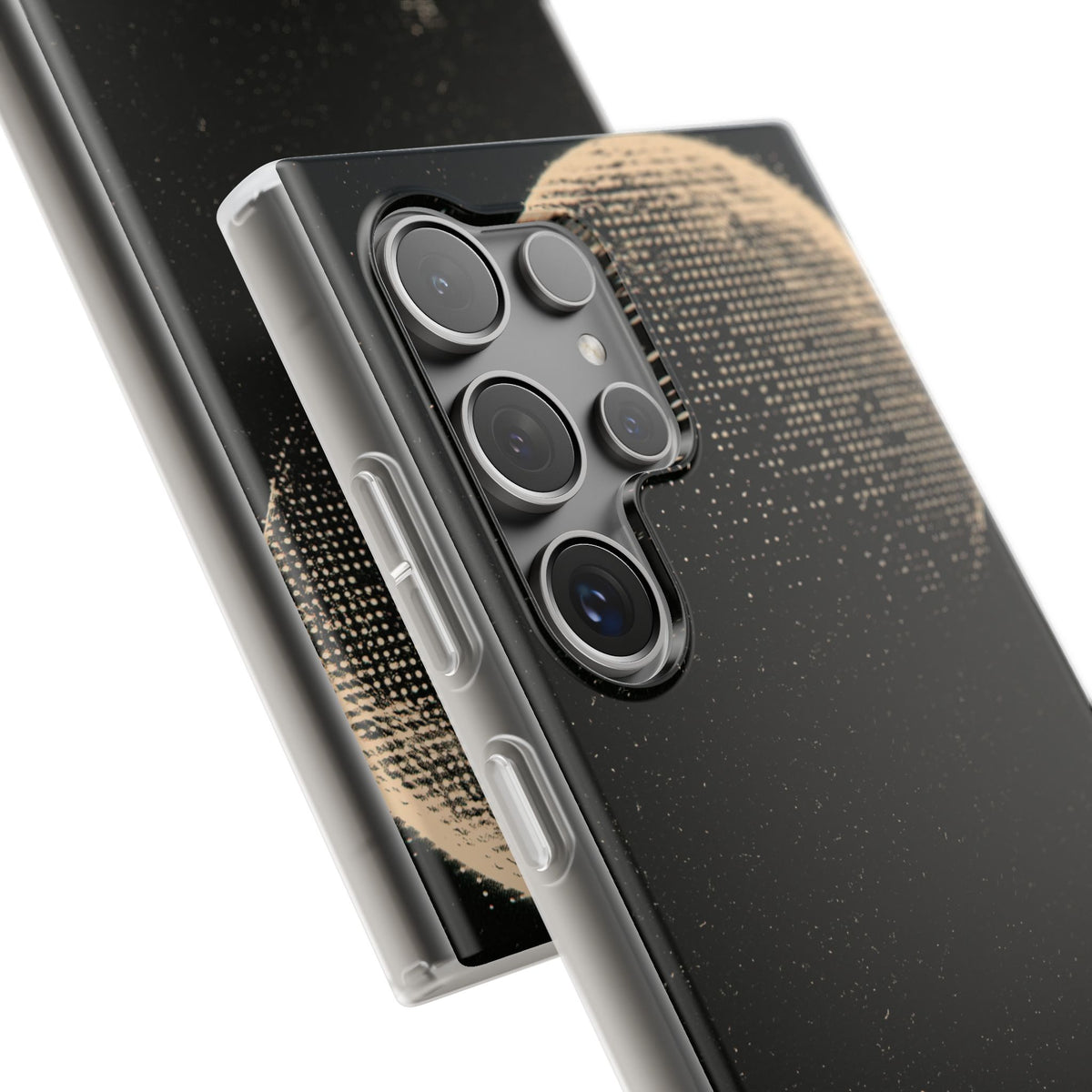 Lunar Metropolis Nocturne · Lite Phone Case for Samsung · Black