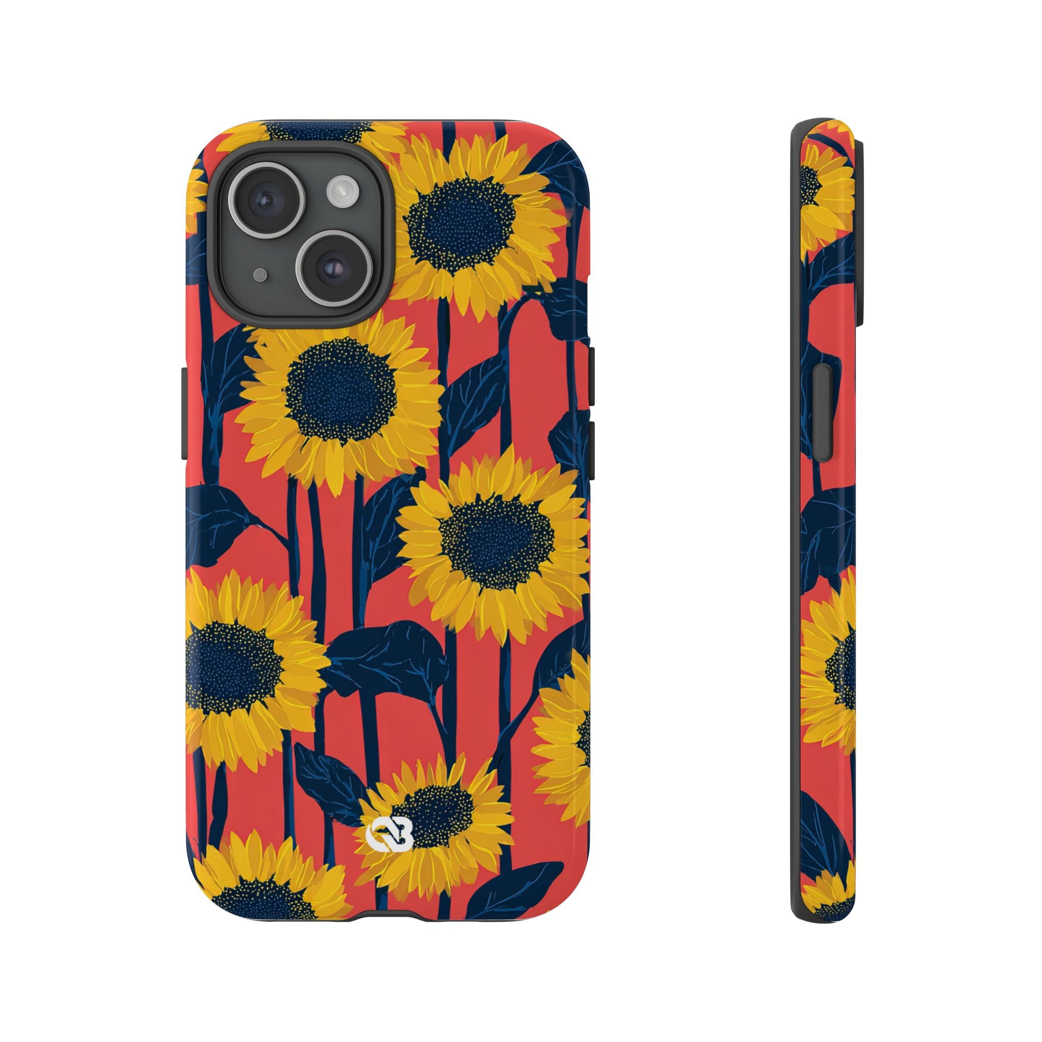 Solar Navy Bloom · Tough Phone Case for iPhone