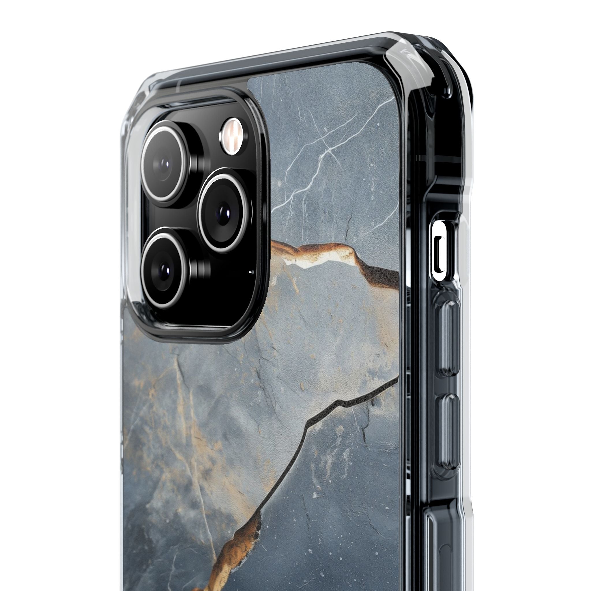 Jagged Vein Navy iPhone 14 Pro Max - Impact suojakotelo