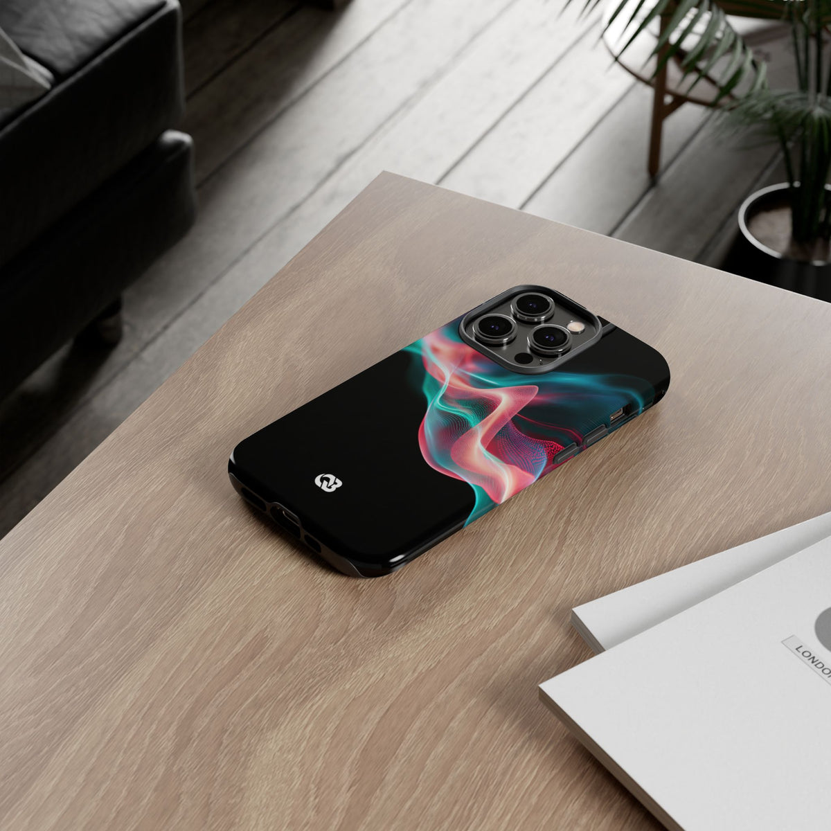 Digital Frequency · Tough Phone Case for iPhone · Black