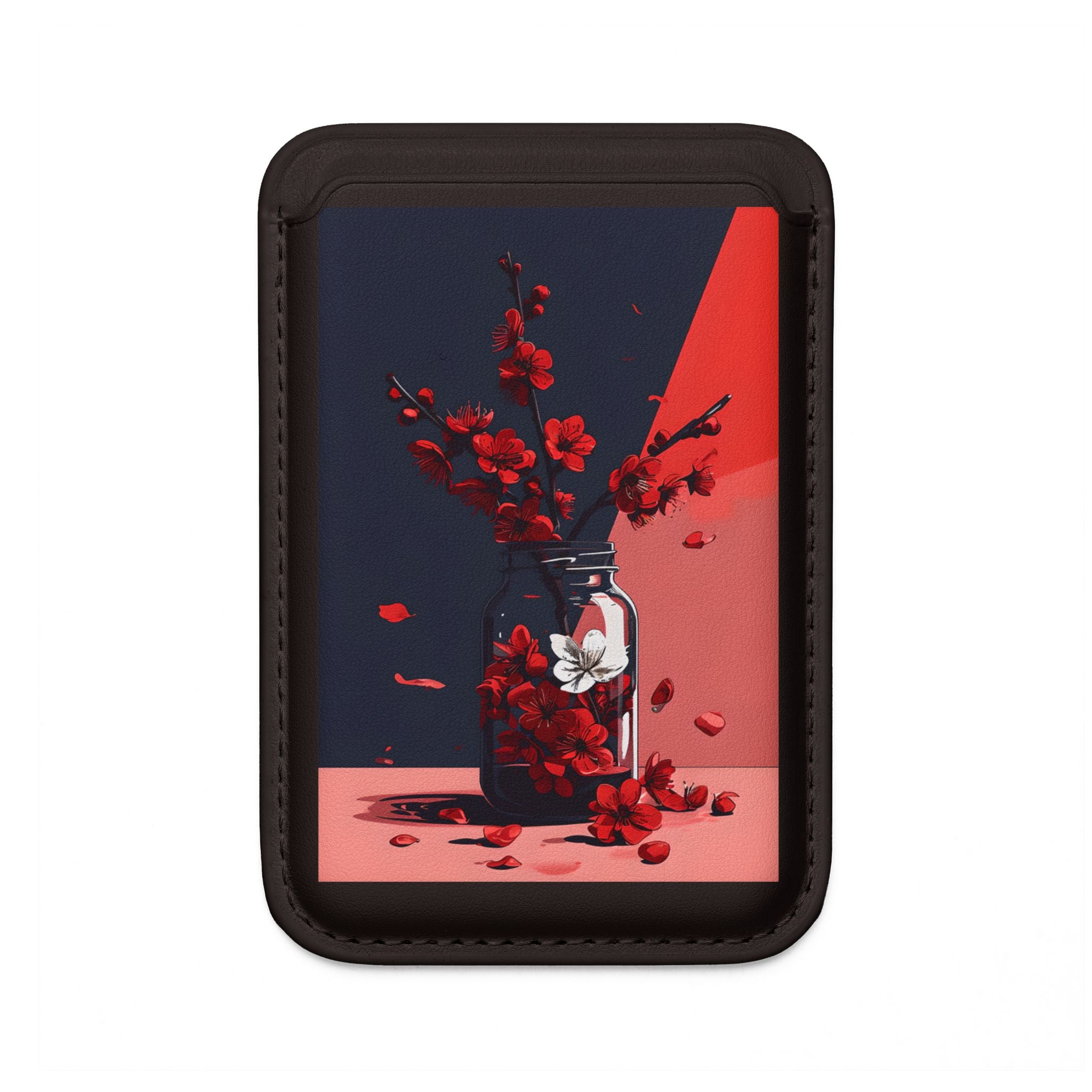 Kirsebærblomst Glas Pung – MagSafe Klar