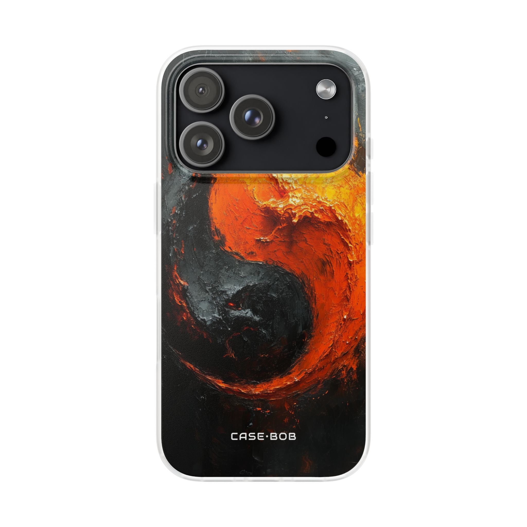 Molten Yin-Yang iPhone 17 Pro Case - Soft - CASE•BOB
