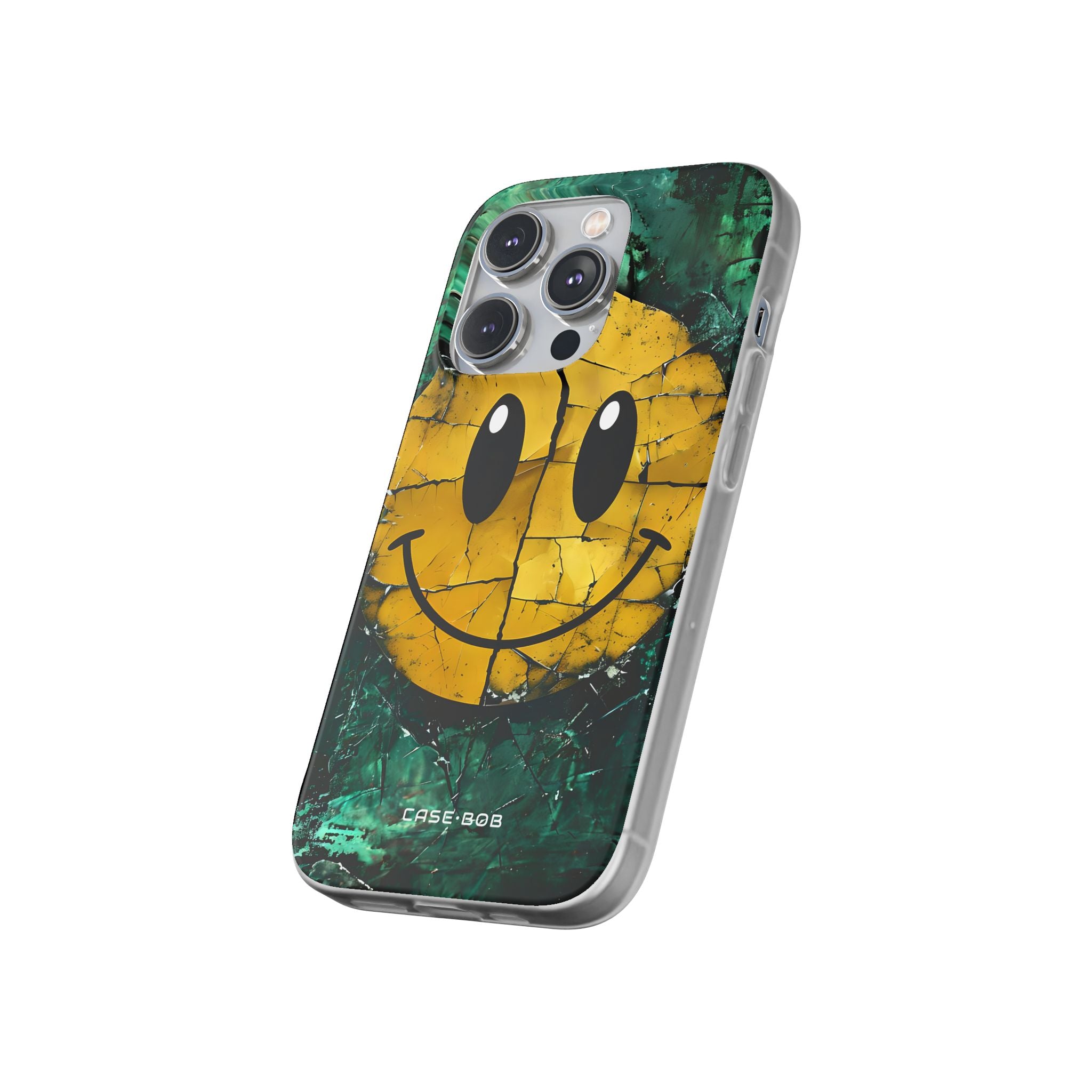 Zerbrochener Smiley iPhone 14 Pro Case - Soft