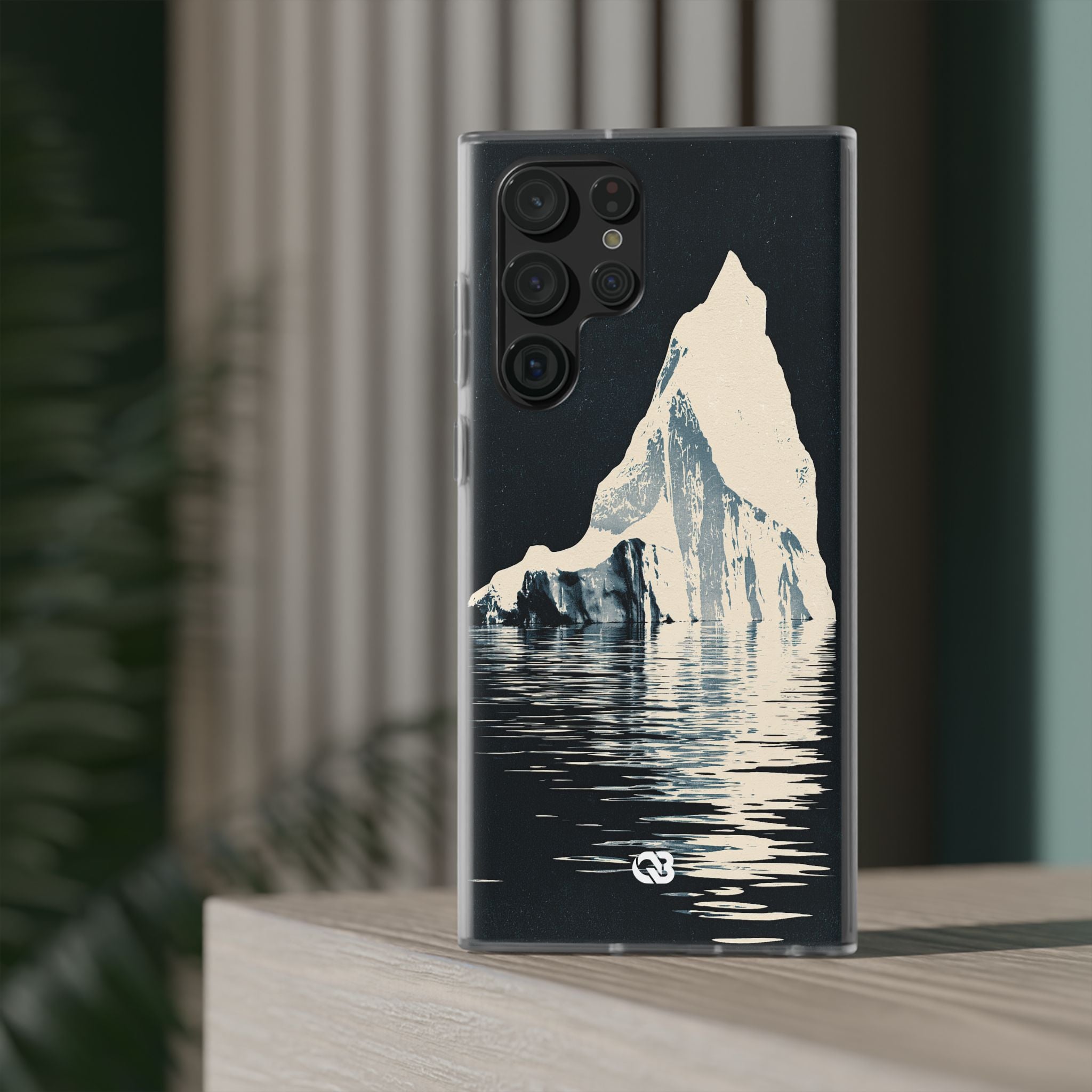 Blue Lite Phone Case for Samsung - Frozen Navy Monolith