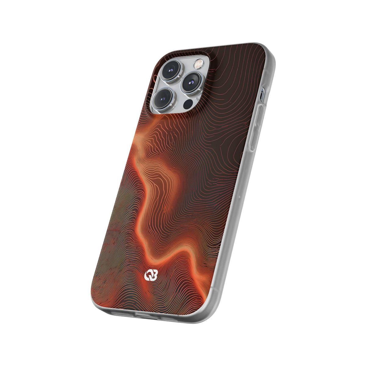 Caldera Ridge · Lite Phone Case for iPhone · Orange
