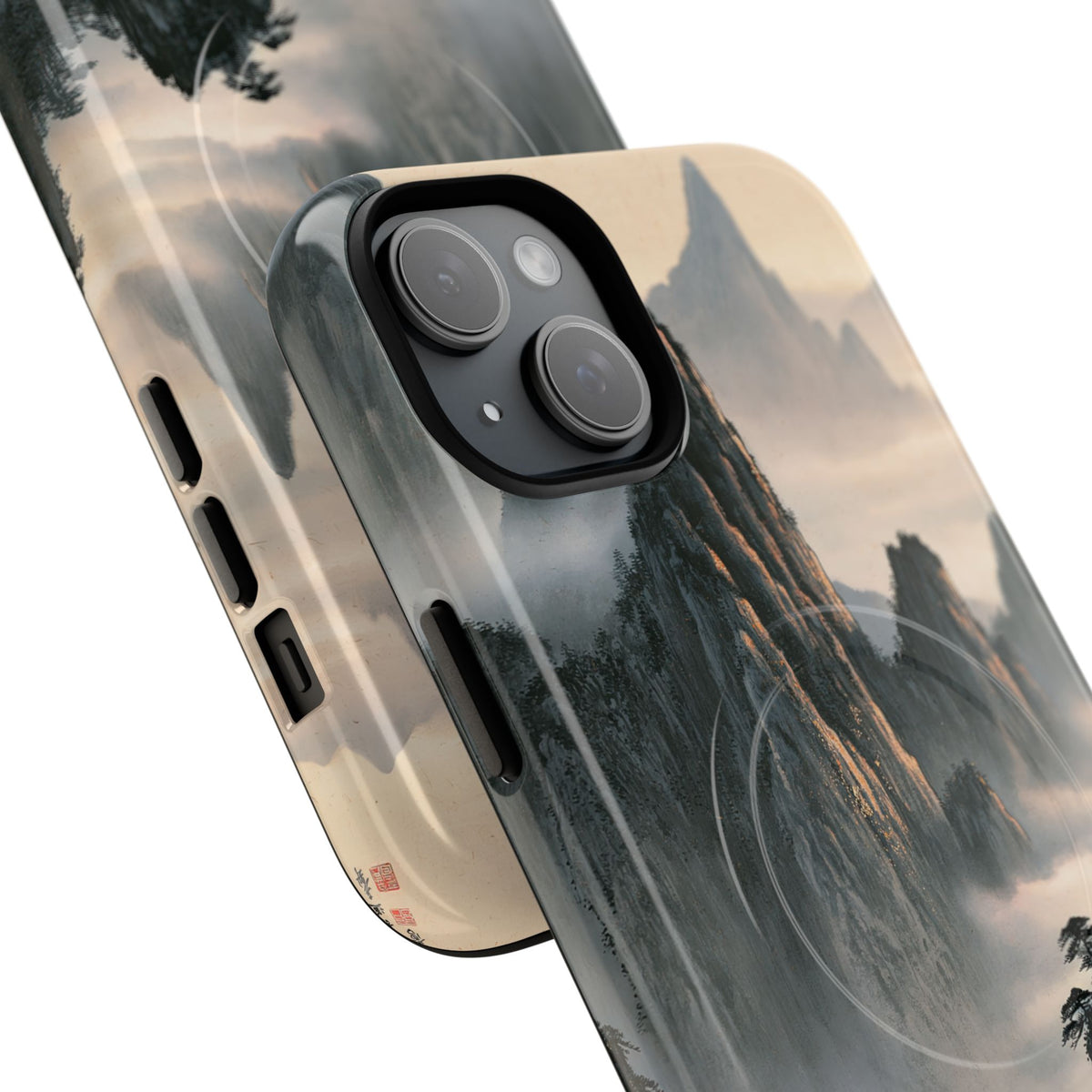 Sacred Mountain Mist · Tough 2.0 Magnetic Phone Case for iPhone · Beige