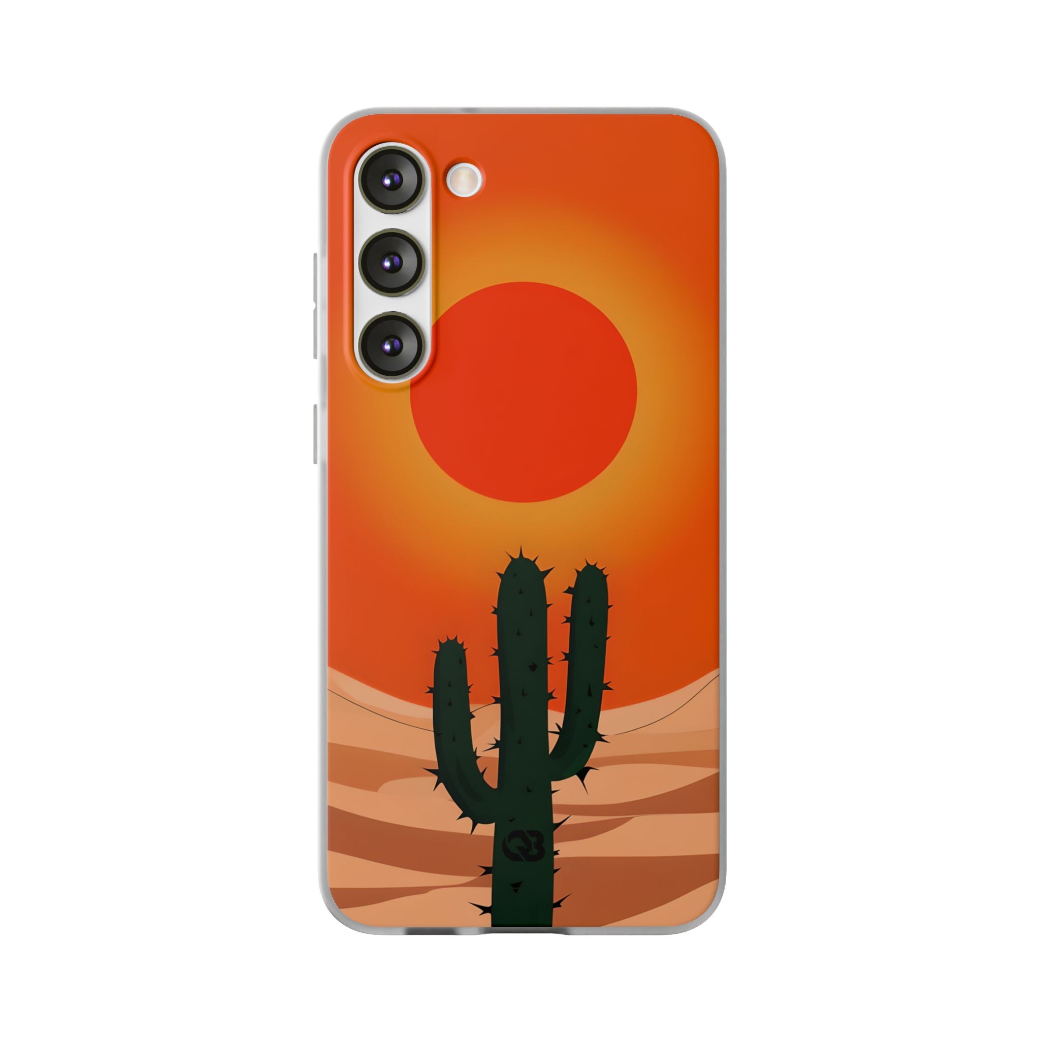 Scorched Saguaro Sunset · Soft Phone Case for Samsung