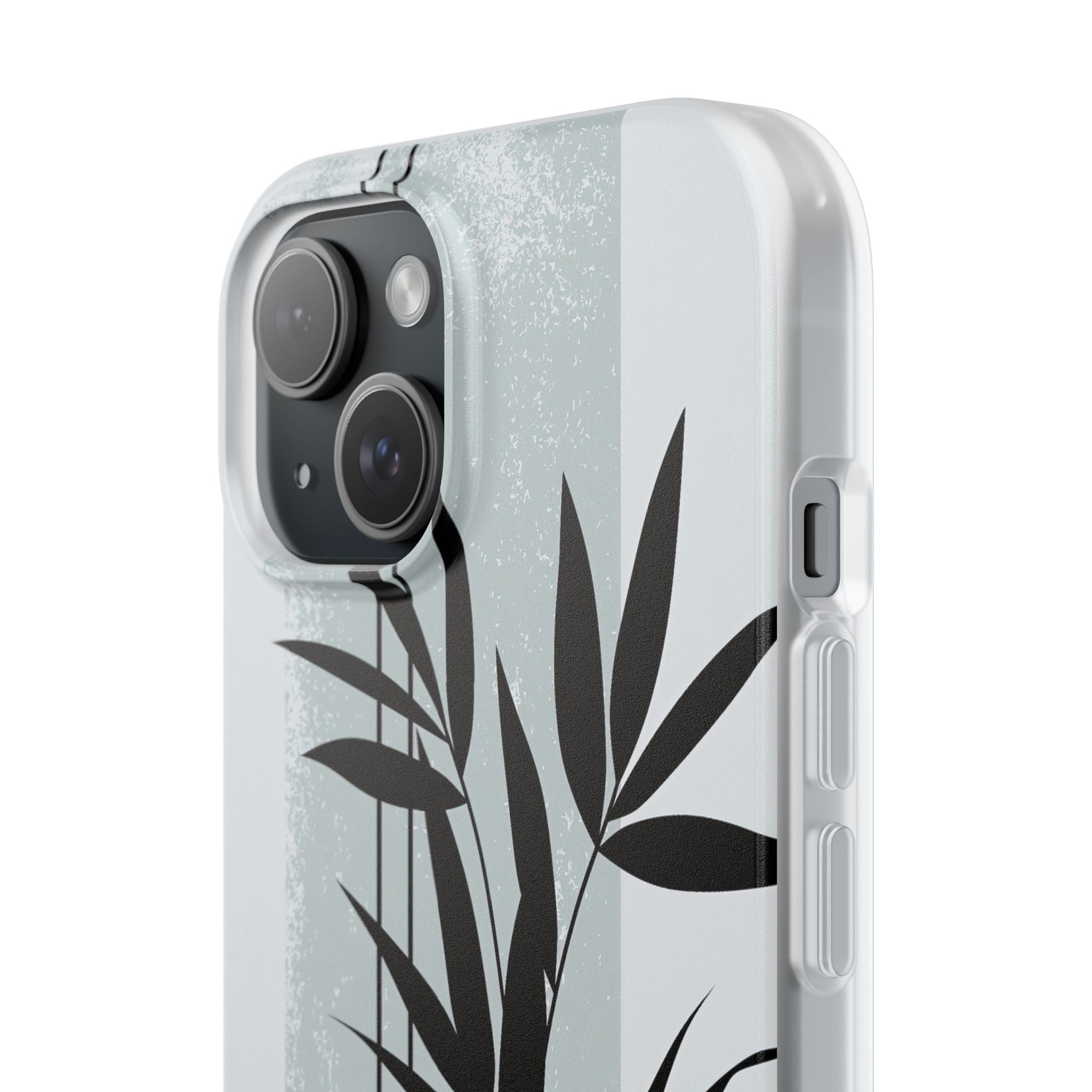Grey Lite Phone Case for iPhone - Sage Bamboo Noir