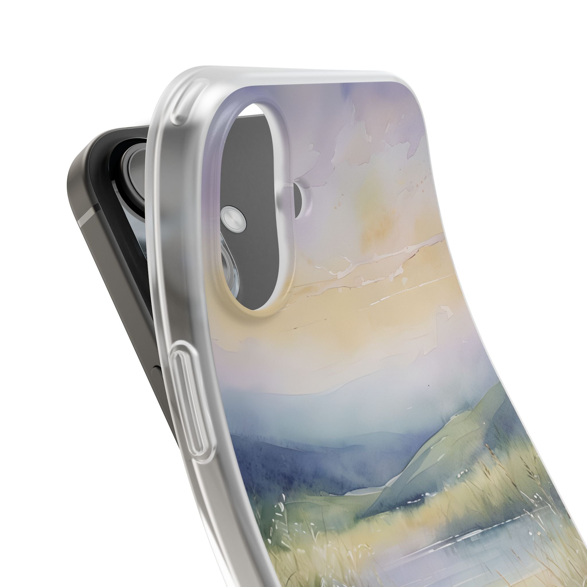Pastel Shore Drift · Soft Case na iPhone