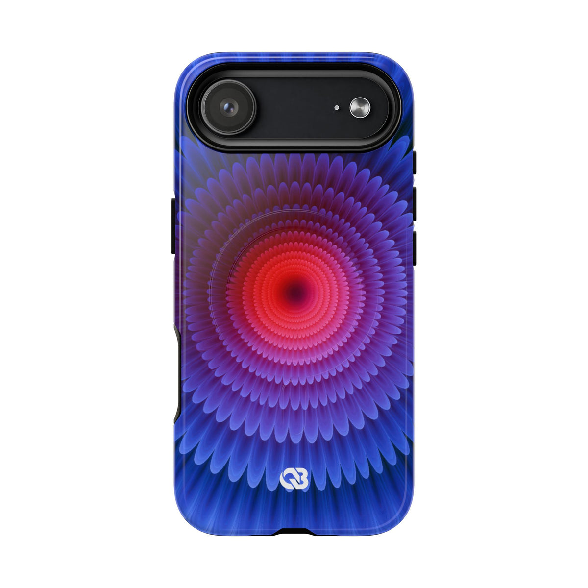 Radial Spectrum Bloom · Tough 2.0 Magnetic Phone Case for iPhone · Blue