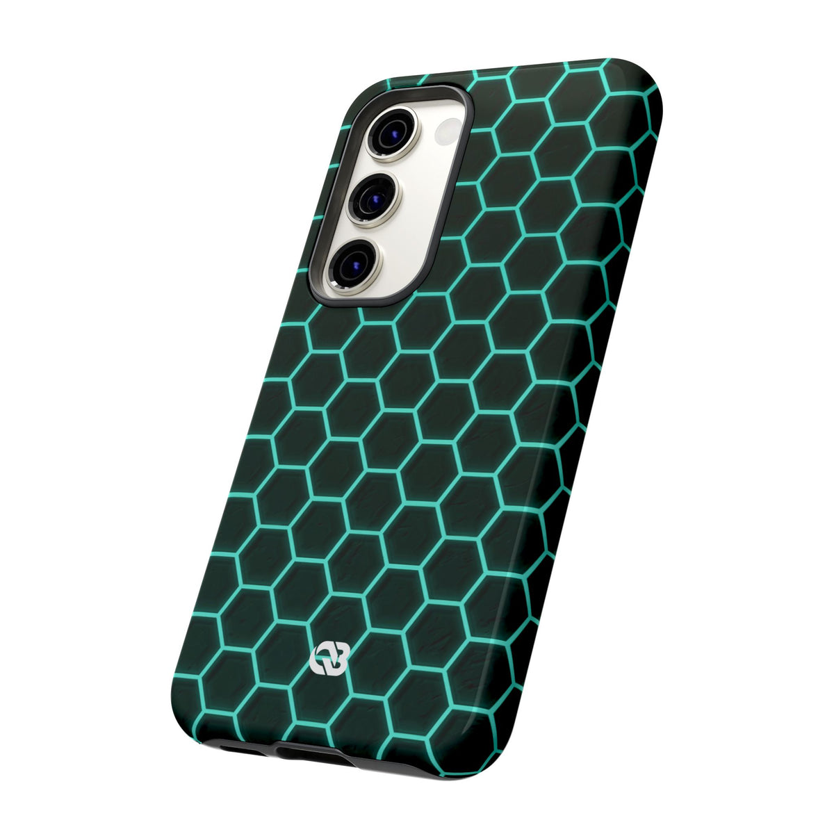 Neon Hex Spectrum · Tough Phone Case for Samsung · Teal