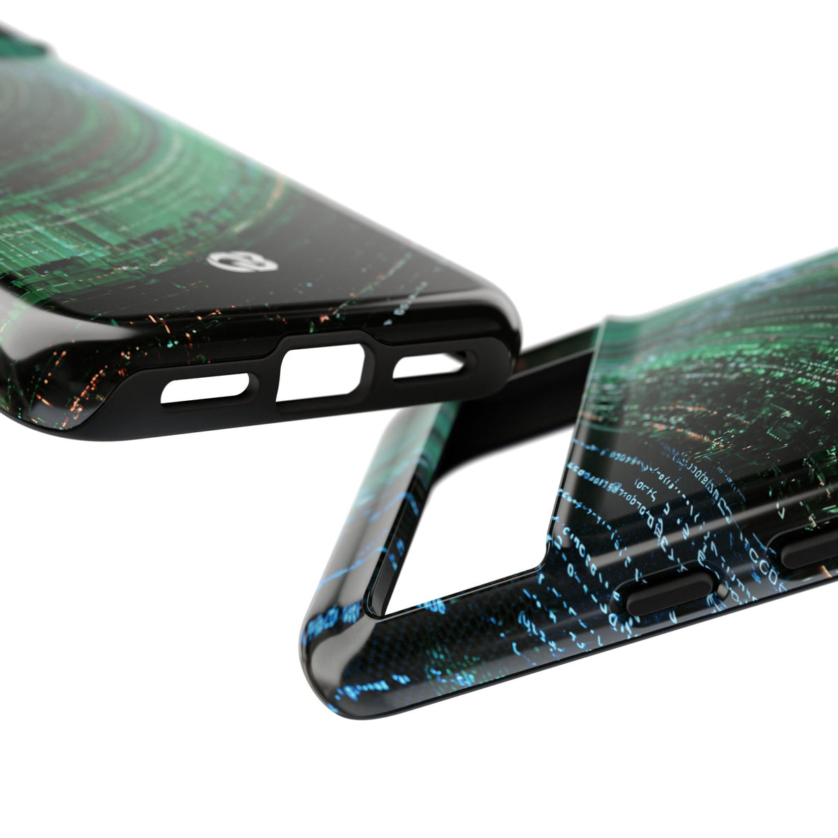 Orbital Data Stream · Tough Phone Case for Pixel · Green