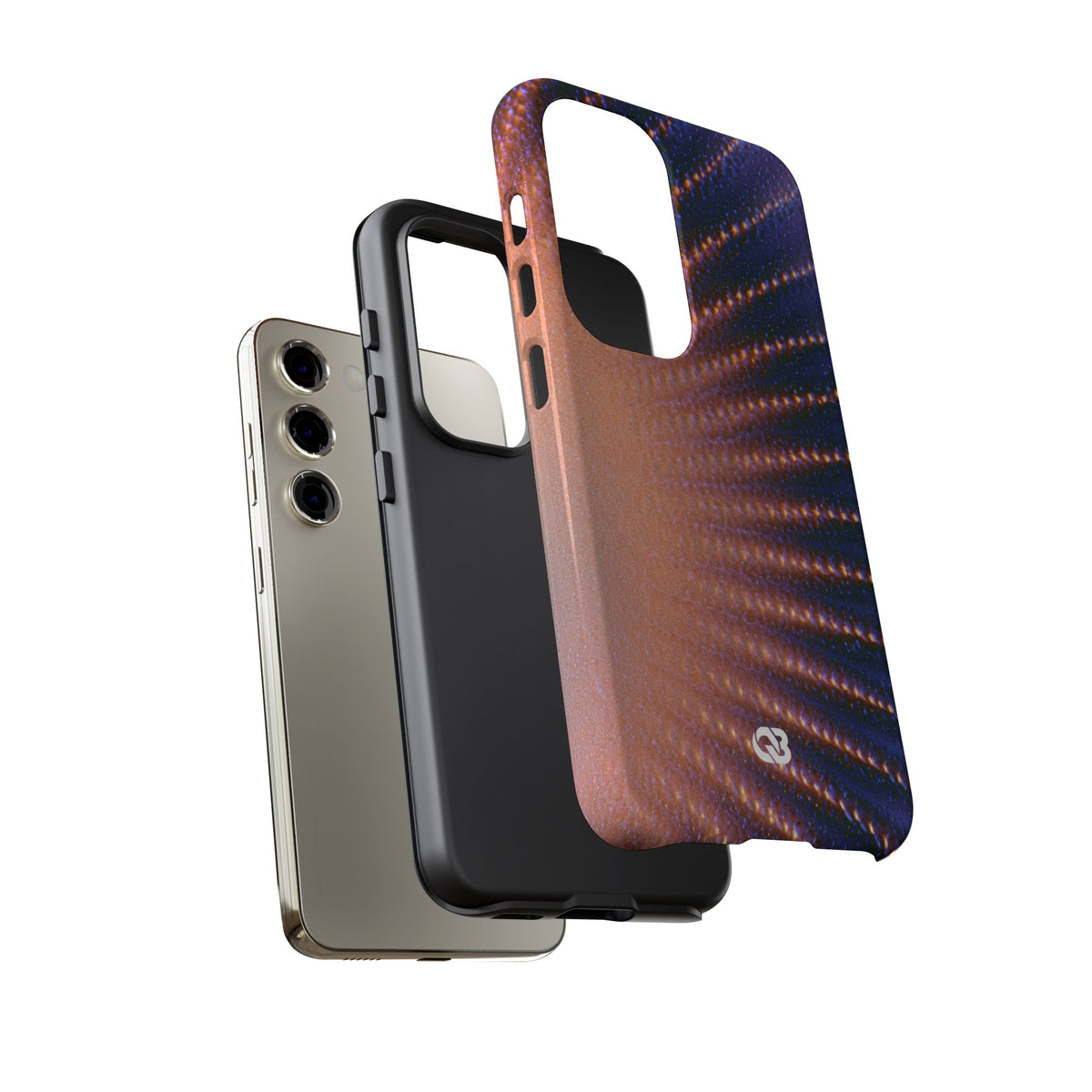 Luminous Aura Burst · Tough Phone Case for Samsung · Blue