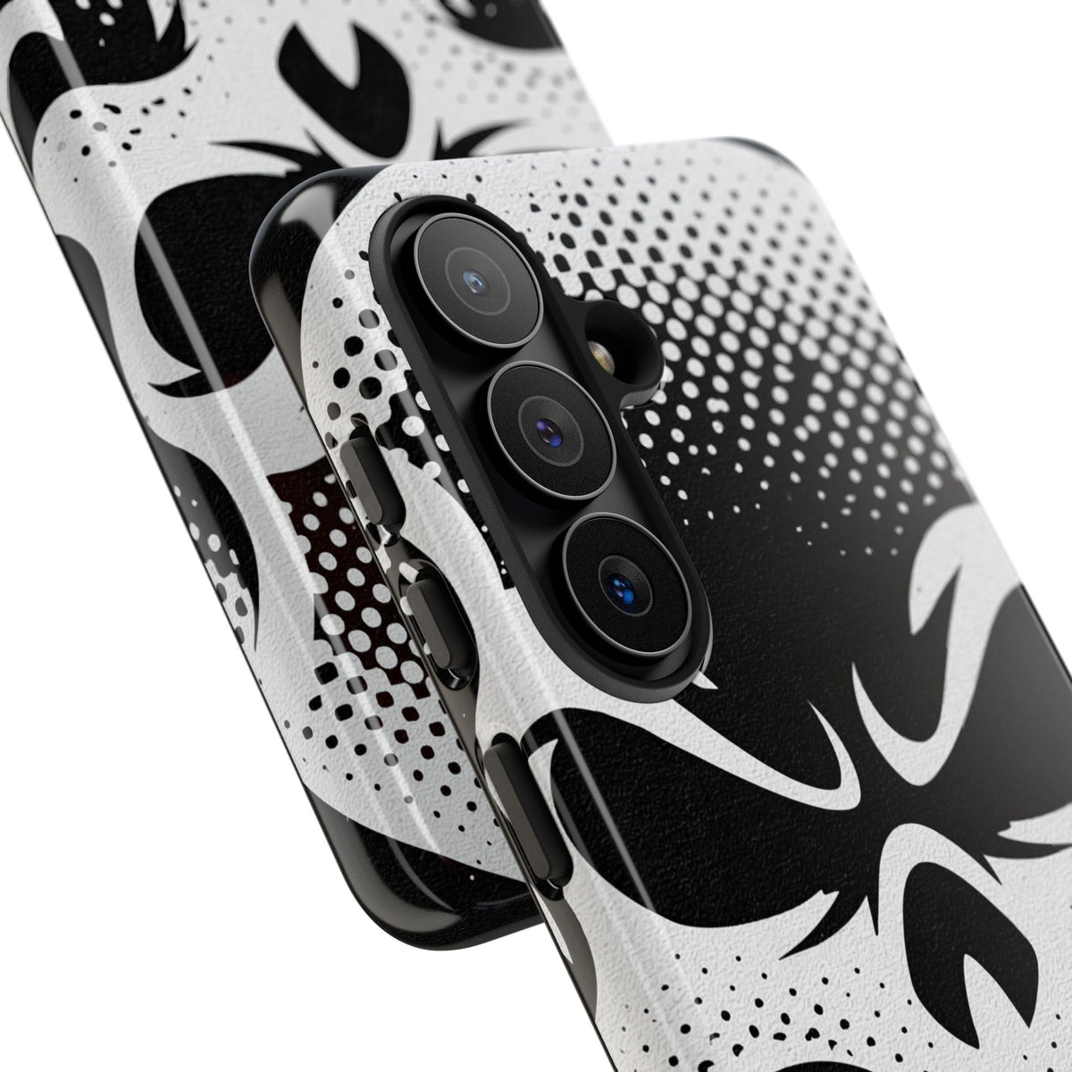 Phantom Halftone · Tough Phone Case for Samsung · Black