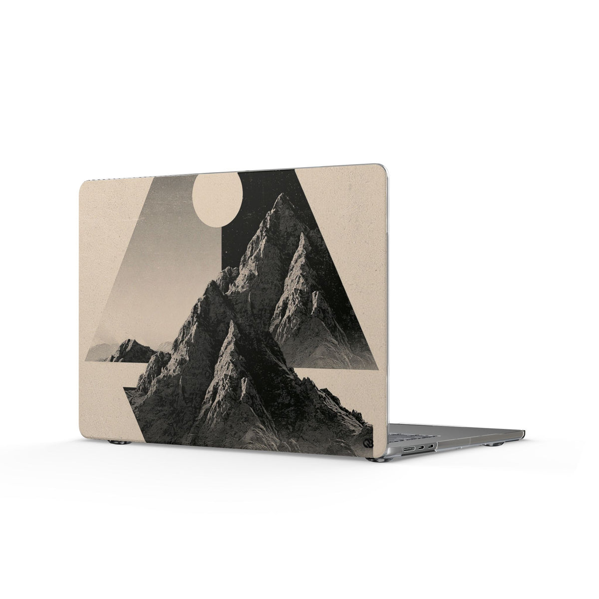 Summit Solstice · Clear Hard Case for MacBook · Beige