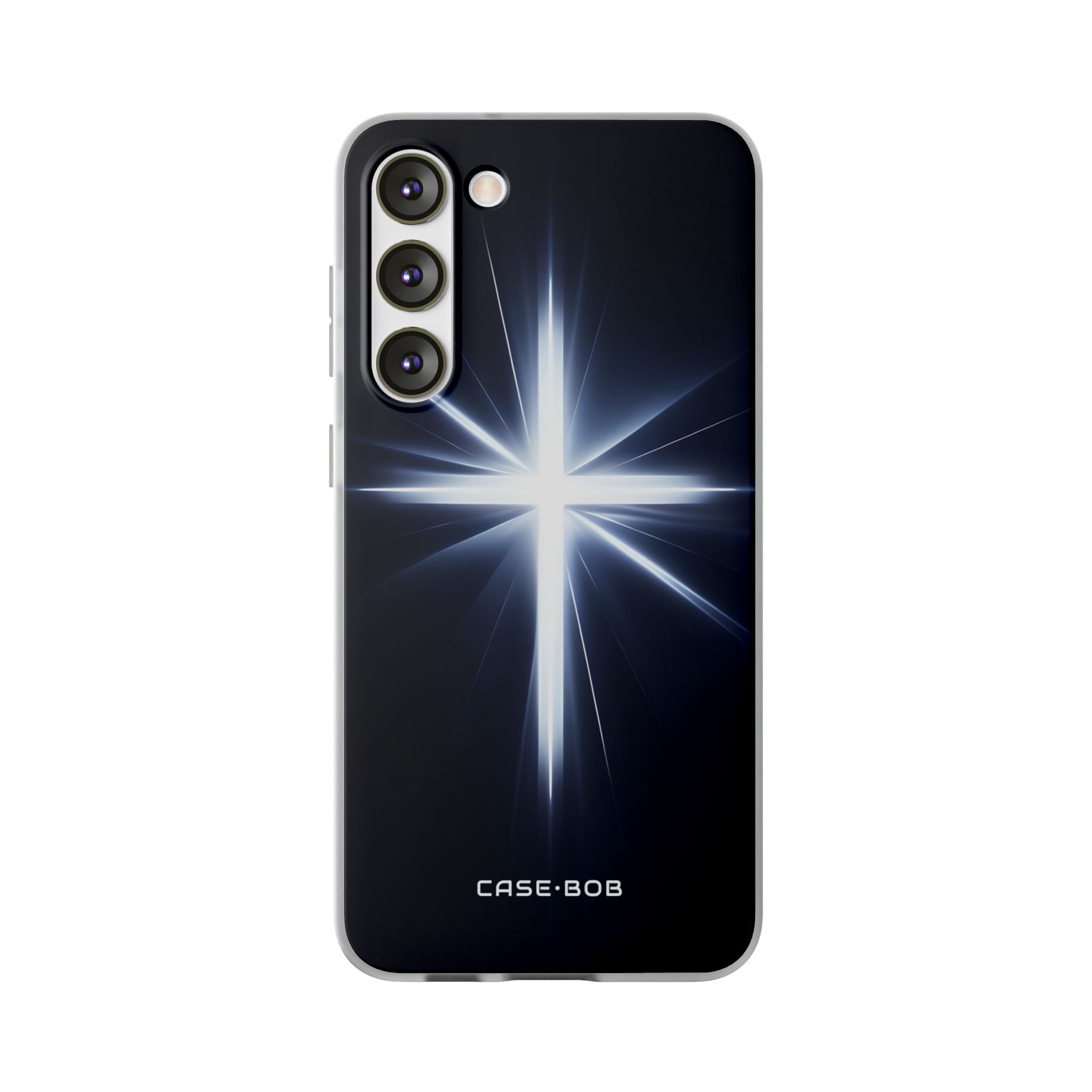 Gloeiende Crossburst Samsung S23 Plus Case - Soft