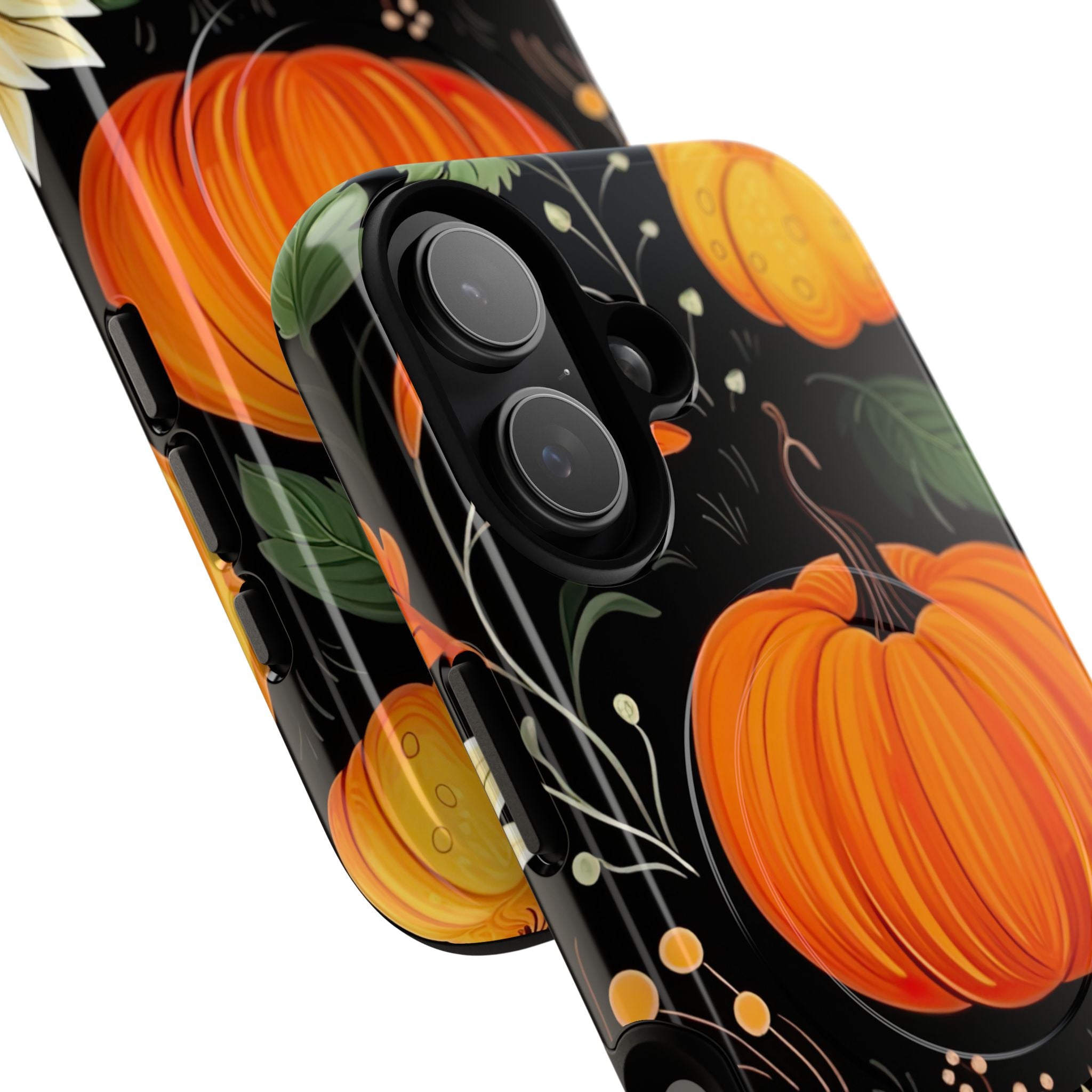 Pumpkin Glow iPhone 17 Case - Tough+ - CASE•BOB