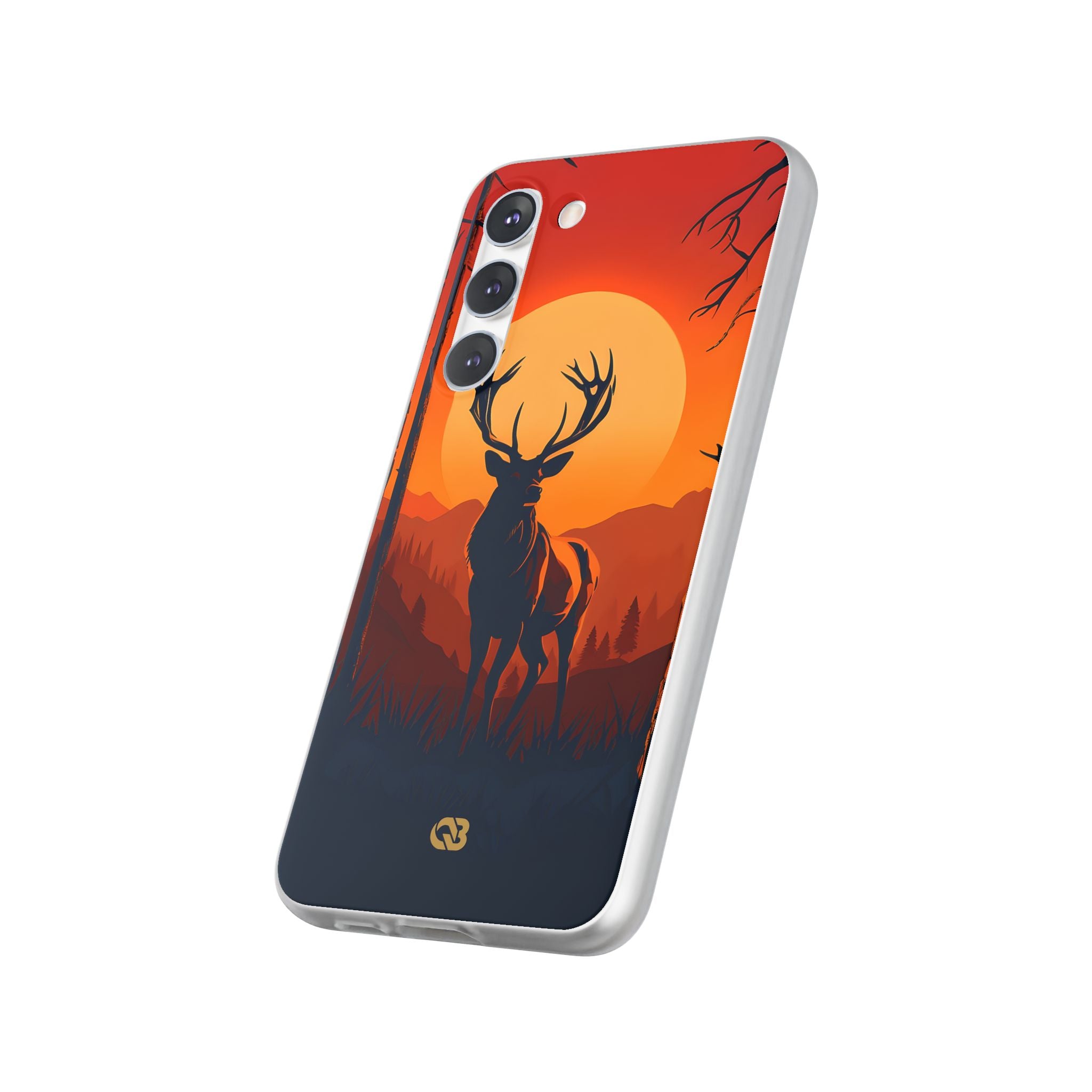 Amber Ridge Stag · Soft Phone Case for Samsung