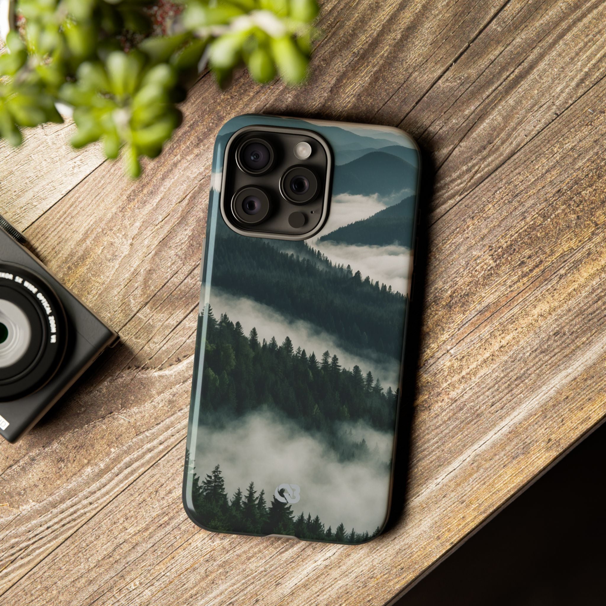 Misty Pine Peaks · Tough Phone Case for iPhone