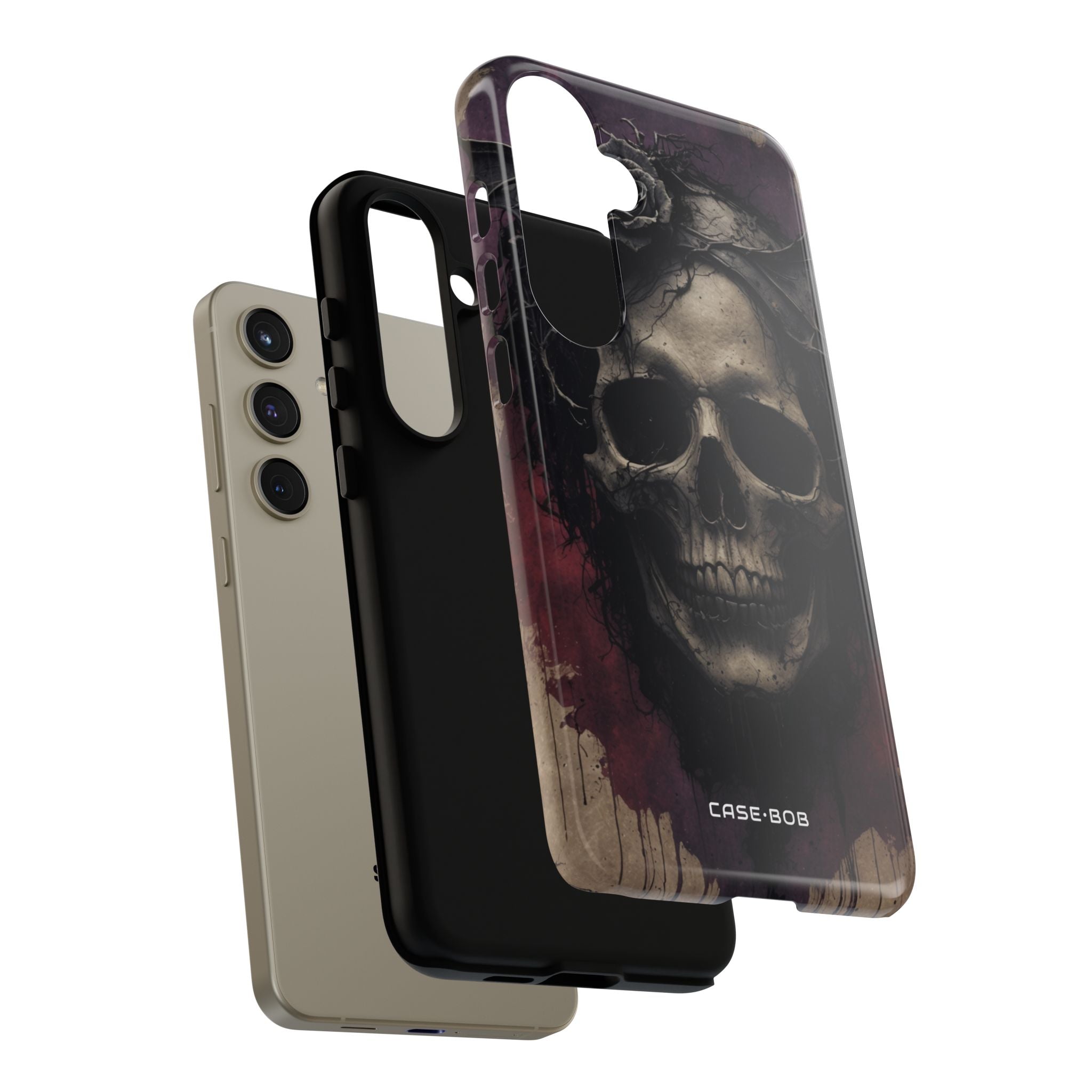 Gothic Totenkopf Krone Samsung S24 Plus Case - Tough