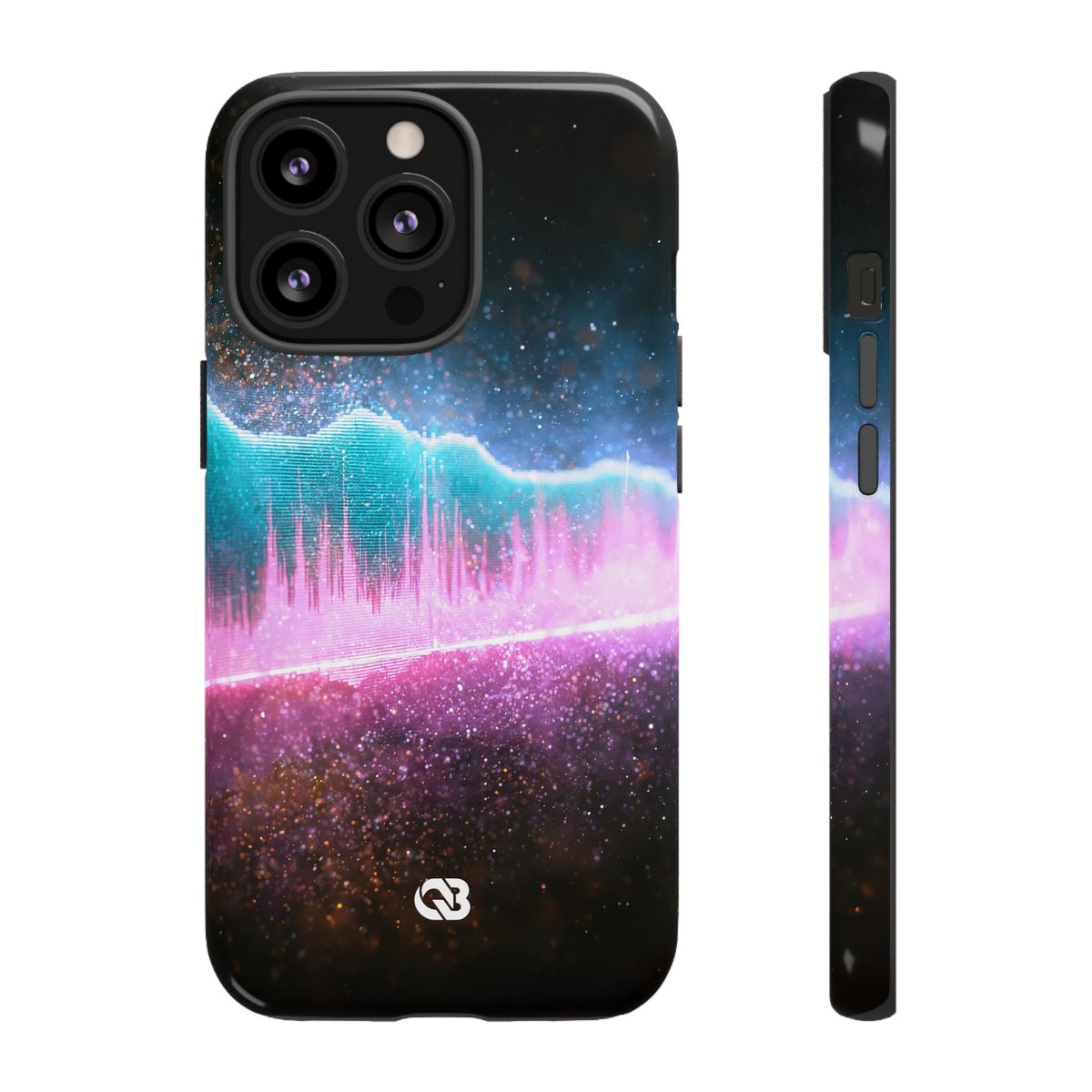 Digital Frequency · Tough Phone Case for iPhone · Pink