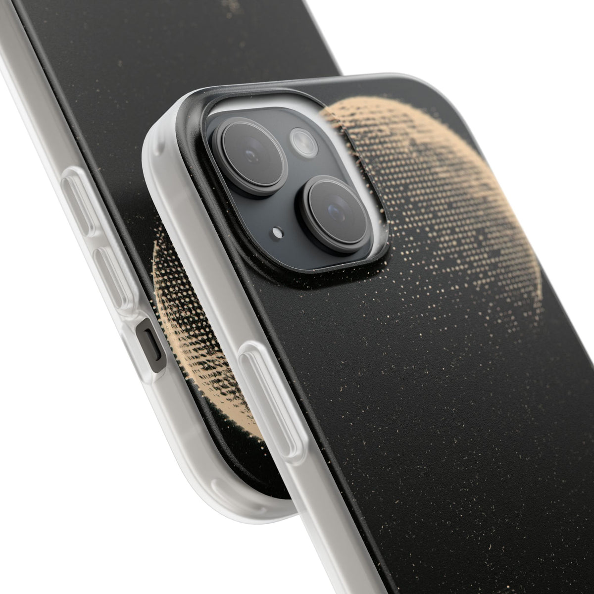 Lunar Metropolis Nocturne · Lite Phone Case for iPhone · Black