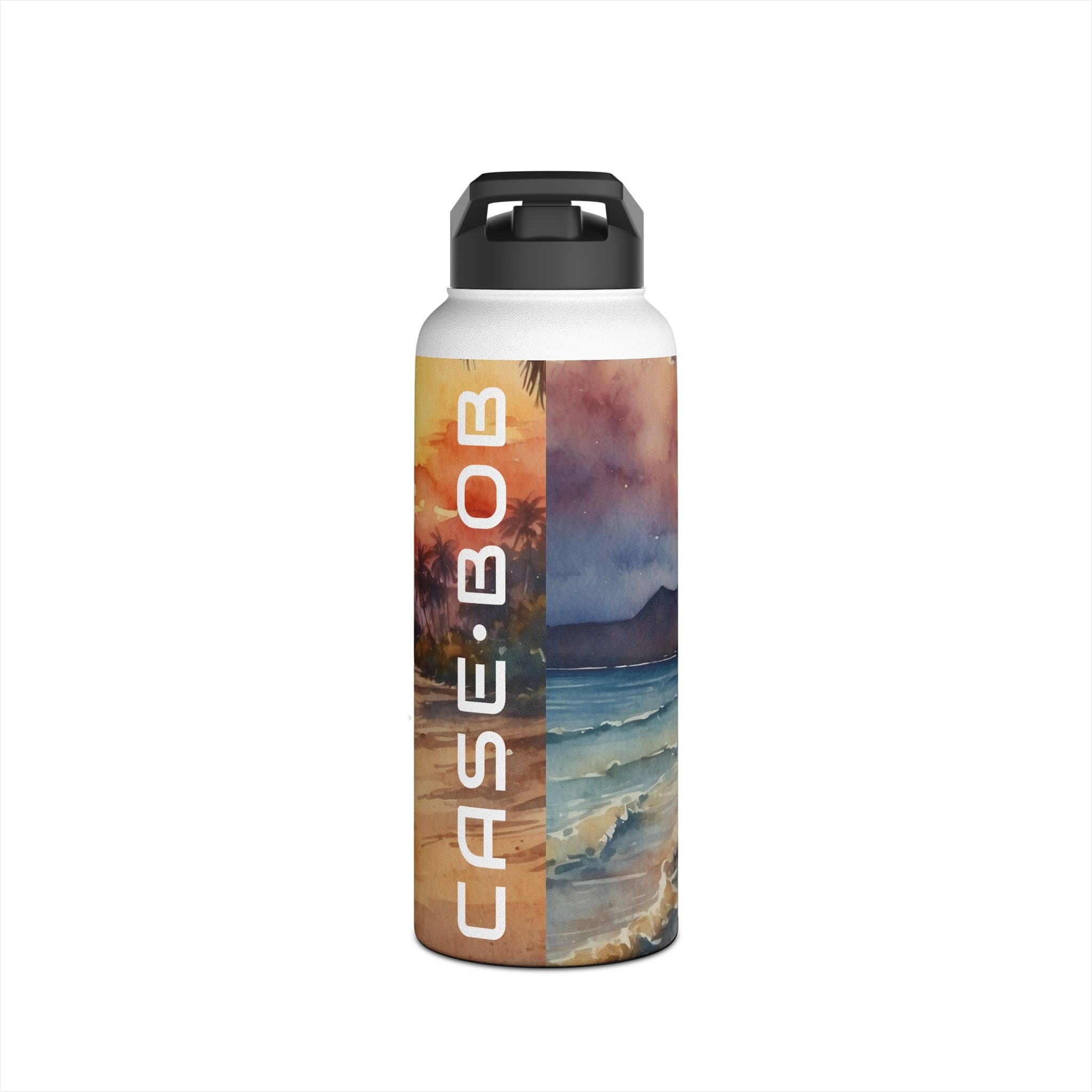 Sunset Glow - Stainless Steel Water Bottle