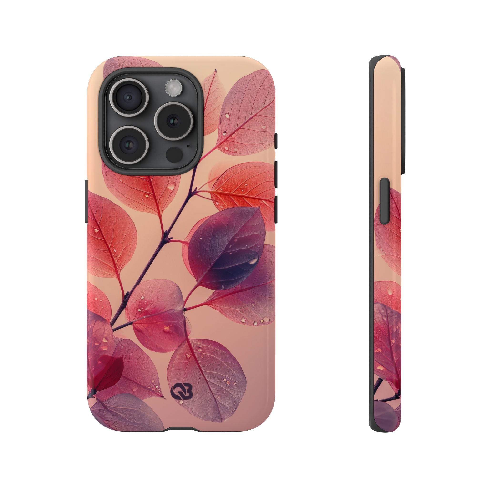 Dewy Magenta Foliage · Tough Phone Case for iPhone