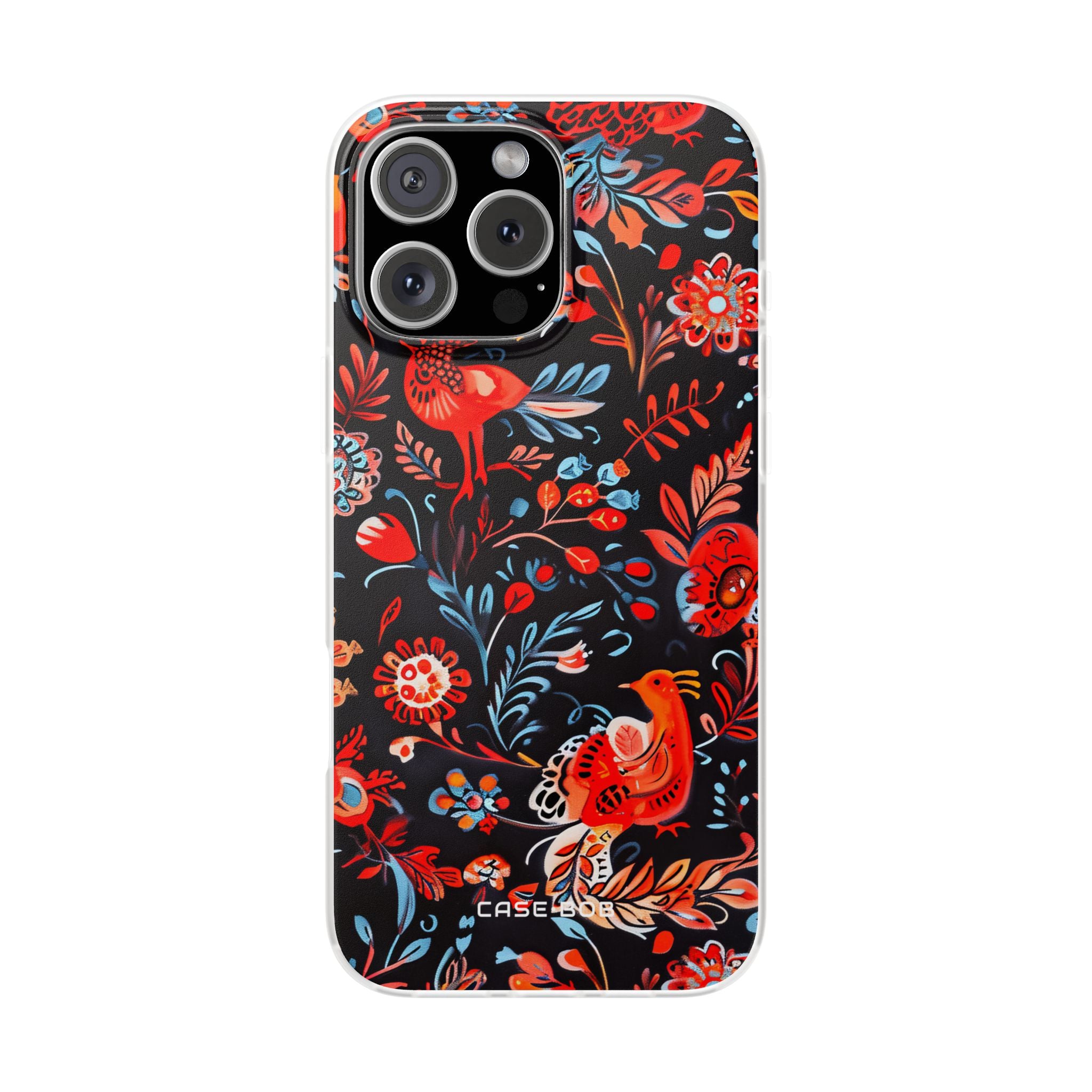 Lebendige Vogelwelt iPhone 16 Pro Max Case - Soft