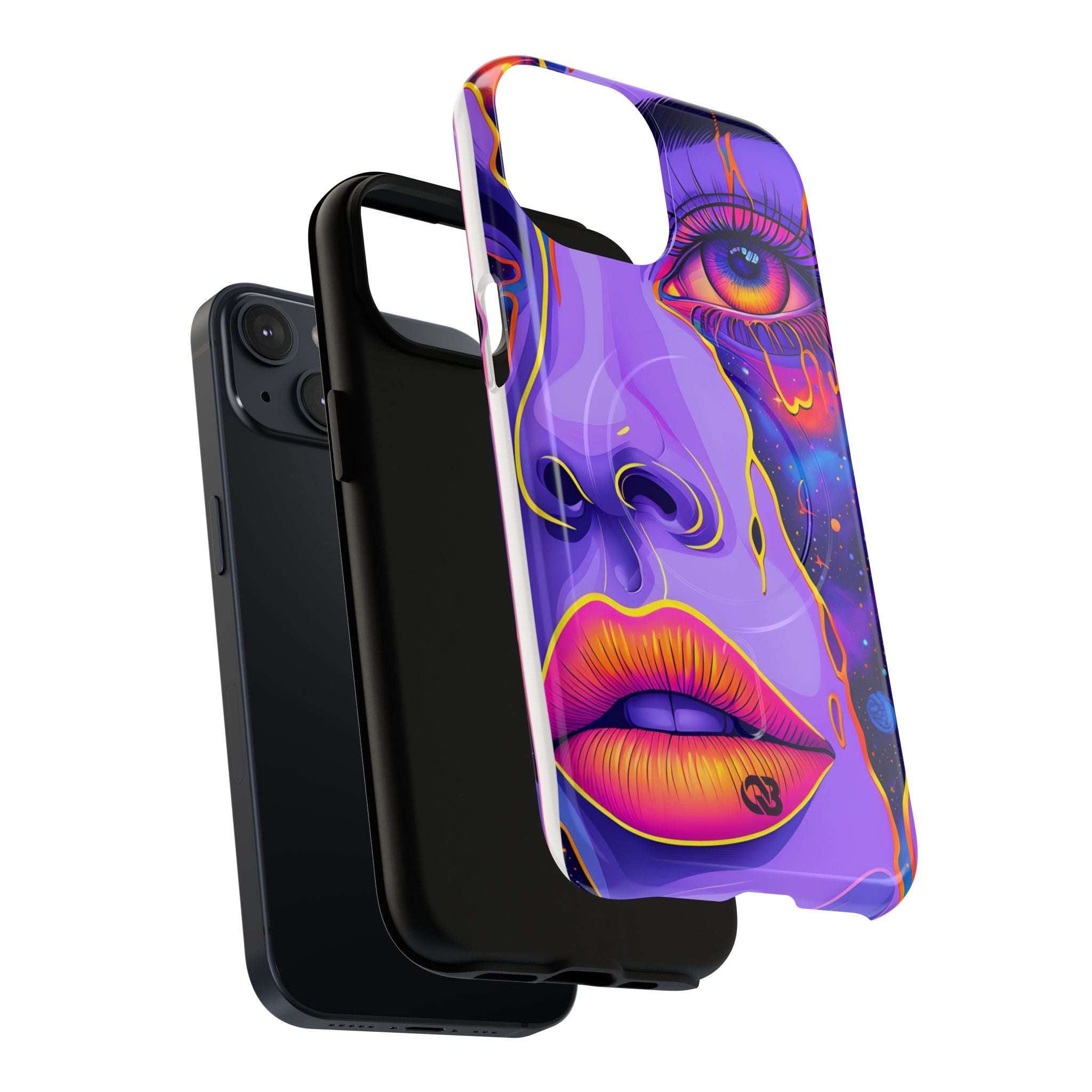 Violet Cosmic Gaze · Tough+ Custodia per iPhone · Magsafe