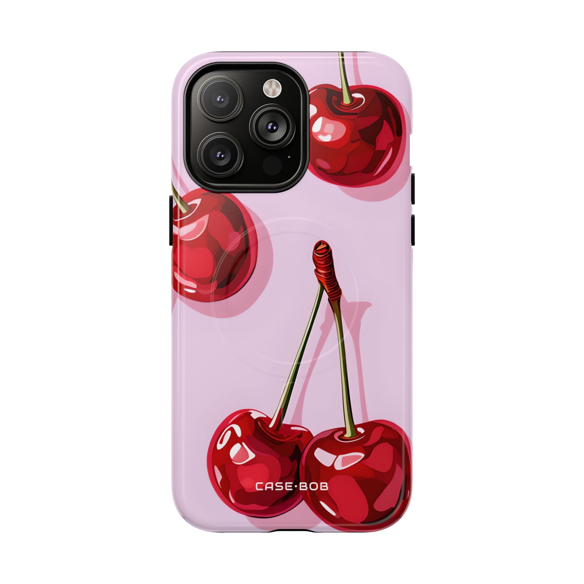 Glossy Cherry Burst iPhone 14 Pro Max Case - Tough+ - CASE•BOB