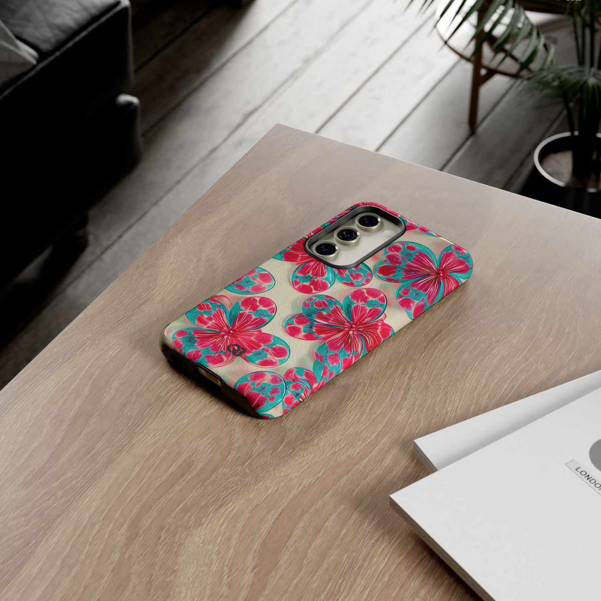 Lucite Jelly Bloom · Tough Phone Case for Samsung · Pink