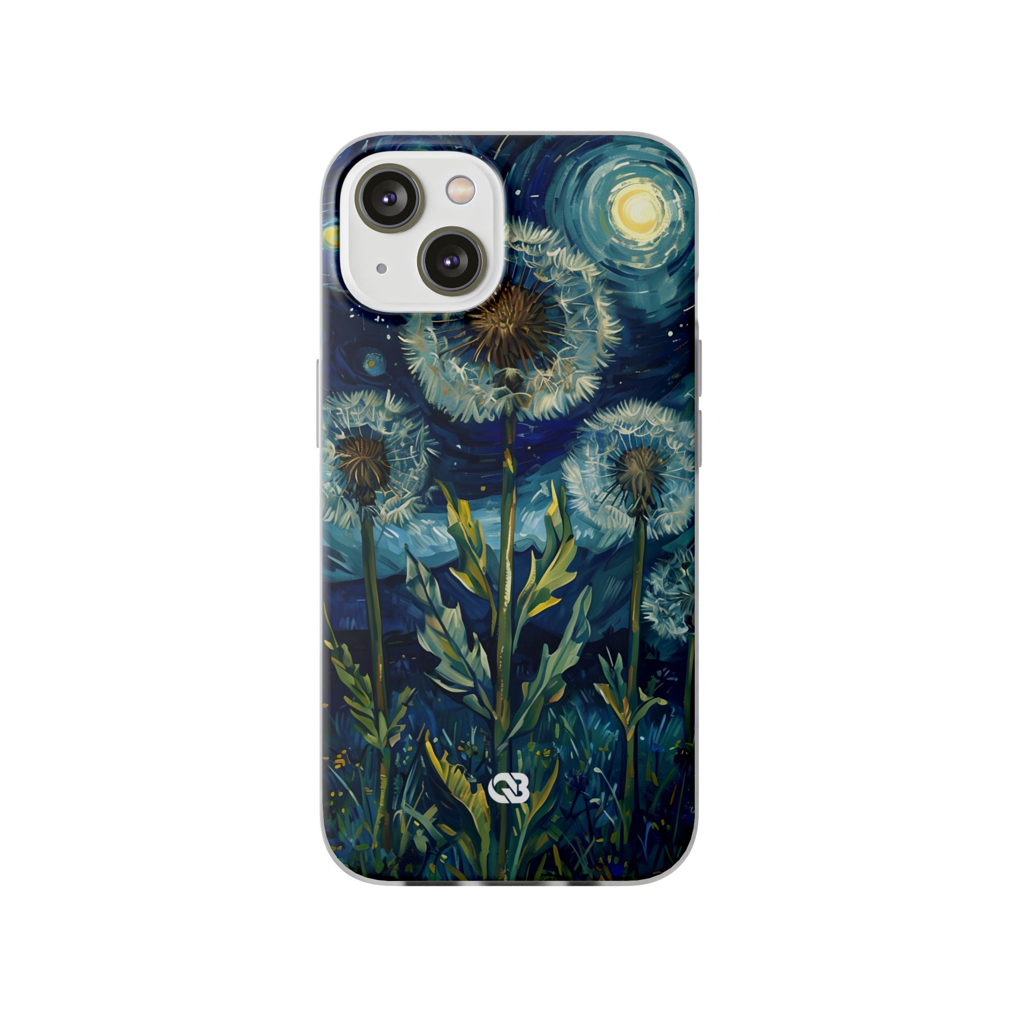 Starry Dandelion Swirl · Soft Coque de téléphone pour iPhone