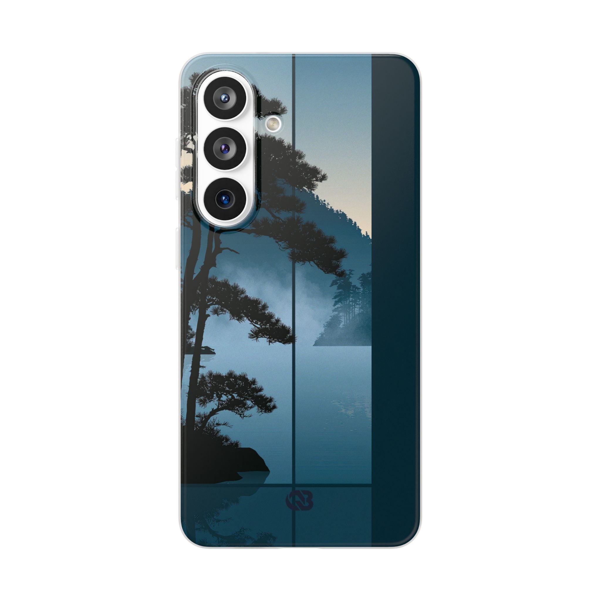 Blue Lite Phone Case for Samsung - Kyoto Mist Pine