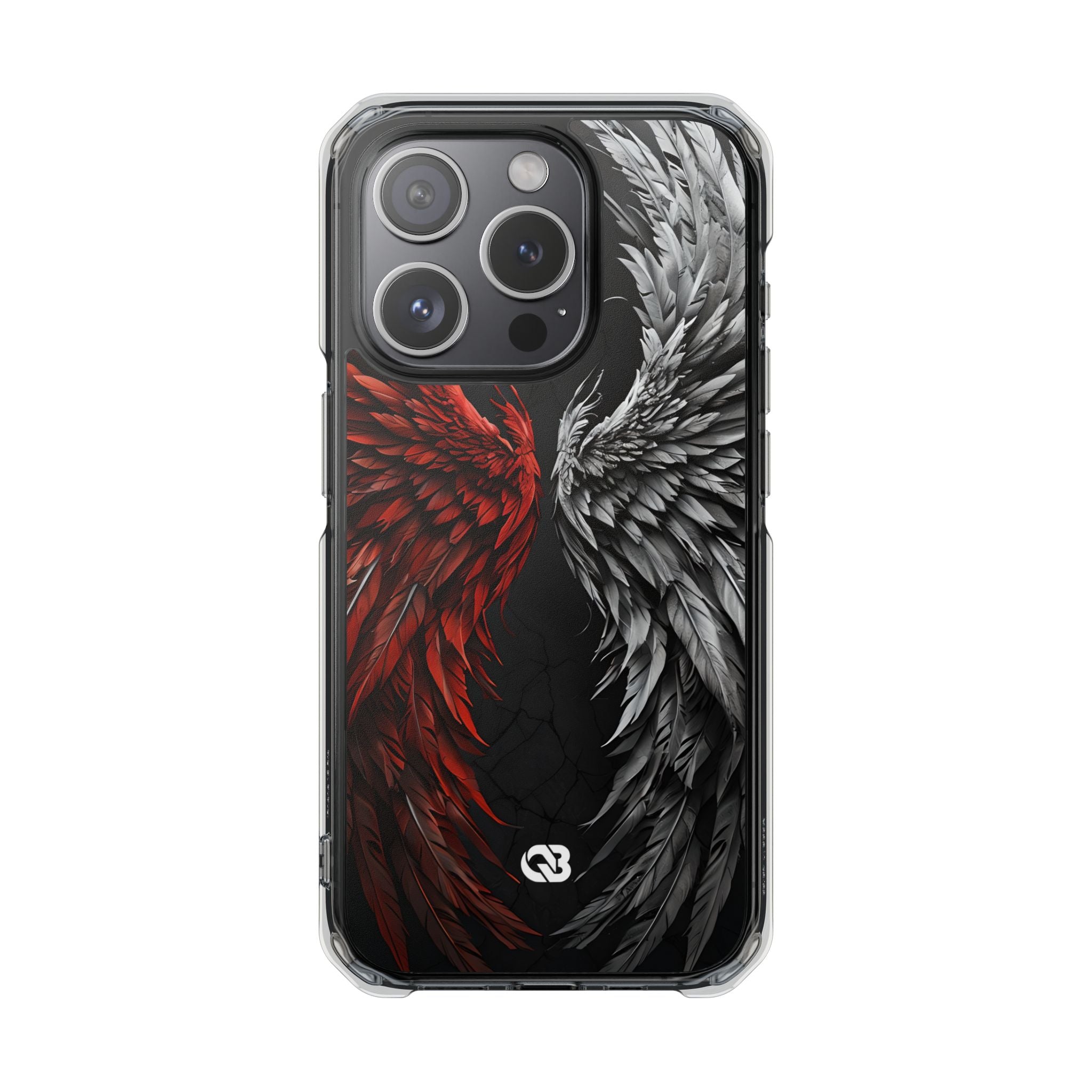 Split Crimson Wing · Impact Phone Case for iPhone · Magsafe