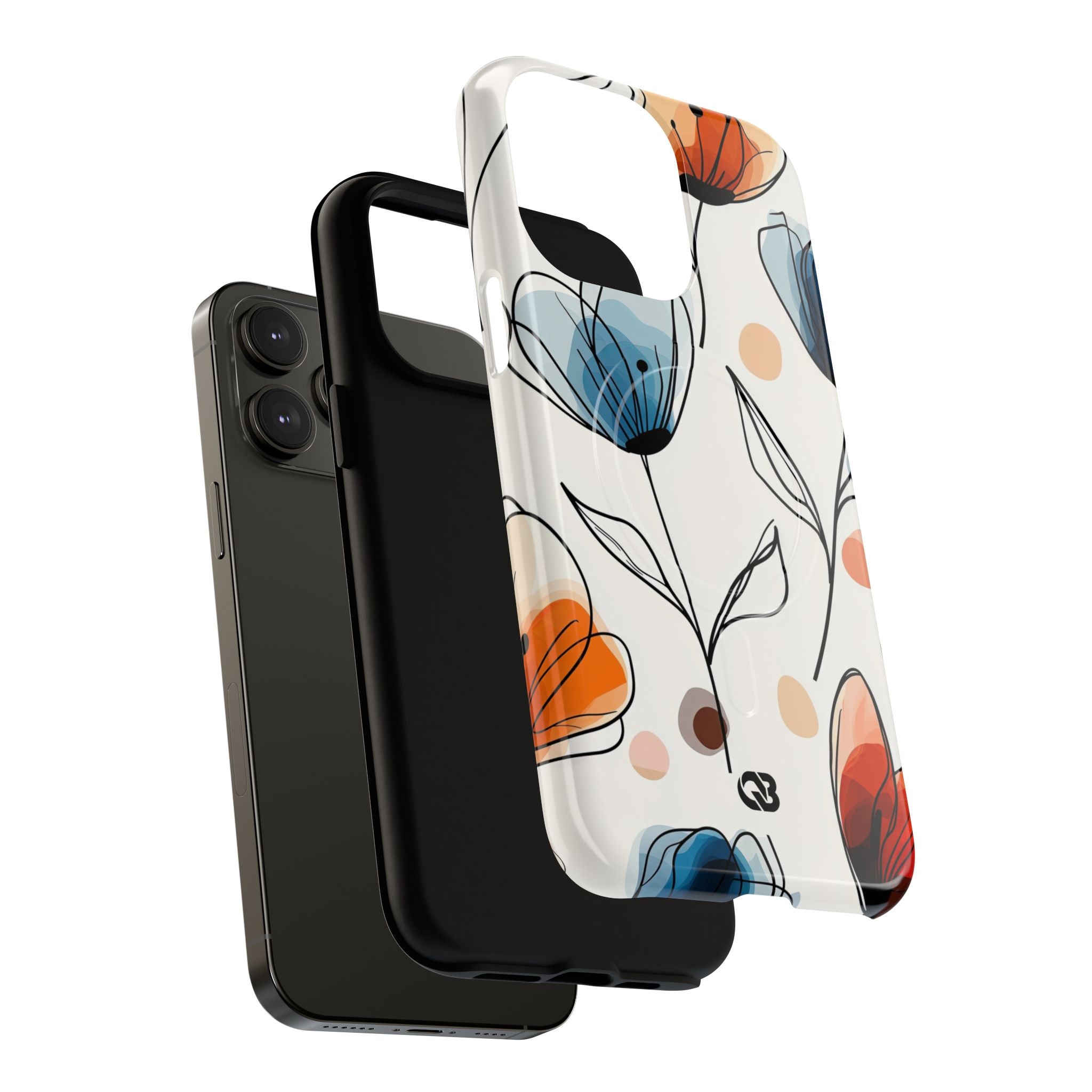 Ink Watercolor Tulips · Tough+ Phone Case for iPhone · Magsafe