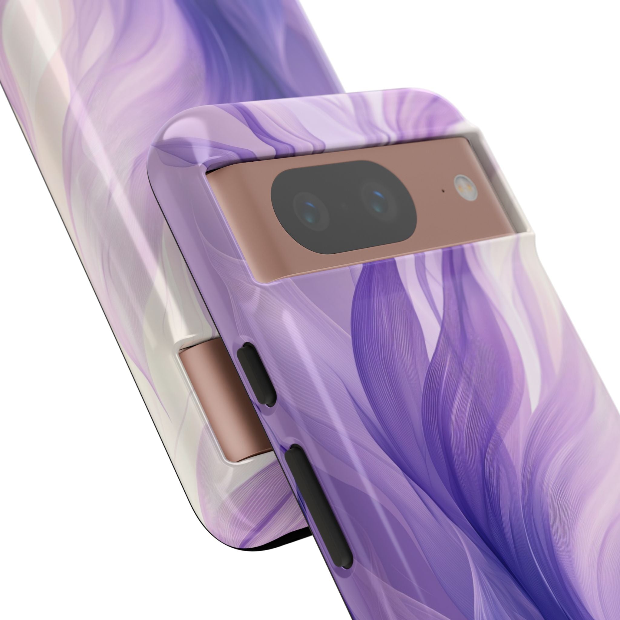 Amethyst Silk Waves · Tough Phone Case for Google Pixel