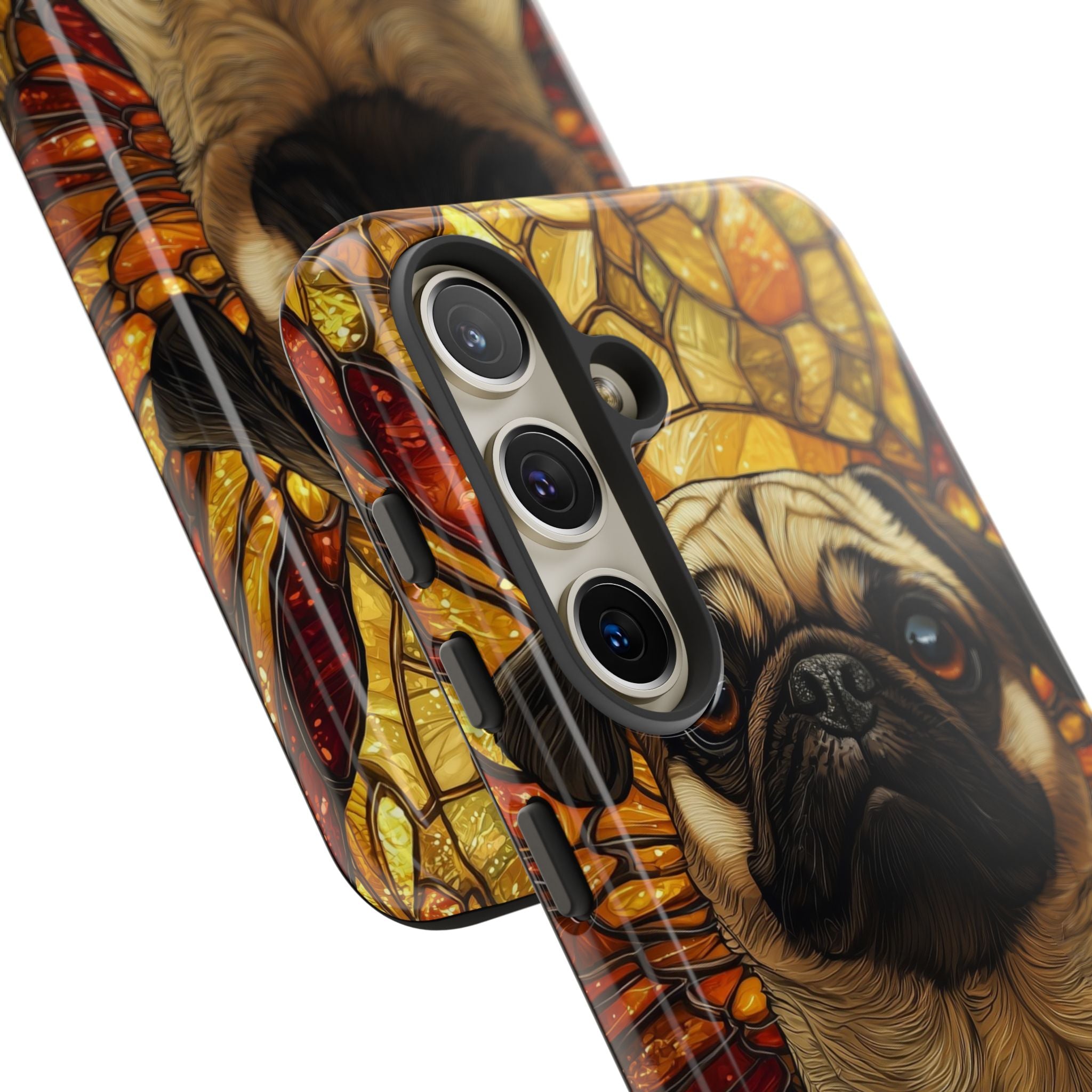 Amber Pug Divinity · Tough Custodia per Samsung